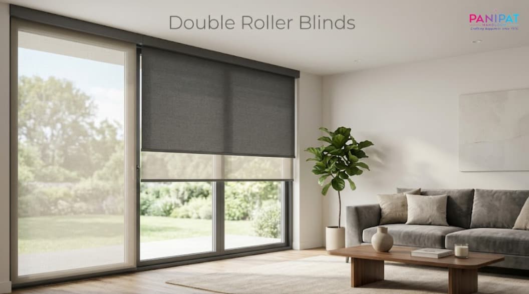 Double Roller Blinds: Light Control + Blackout in One
