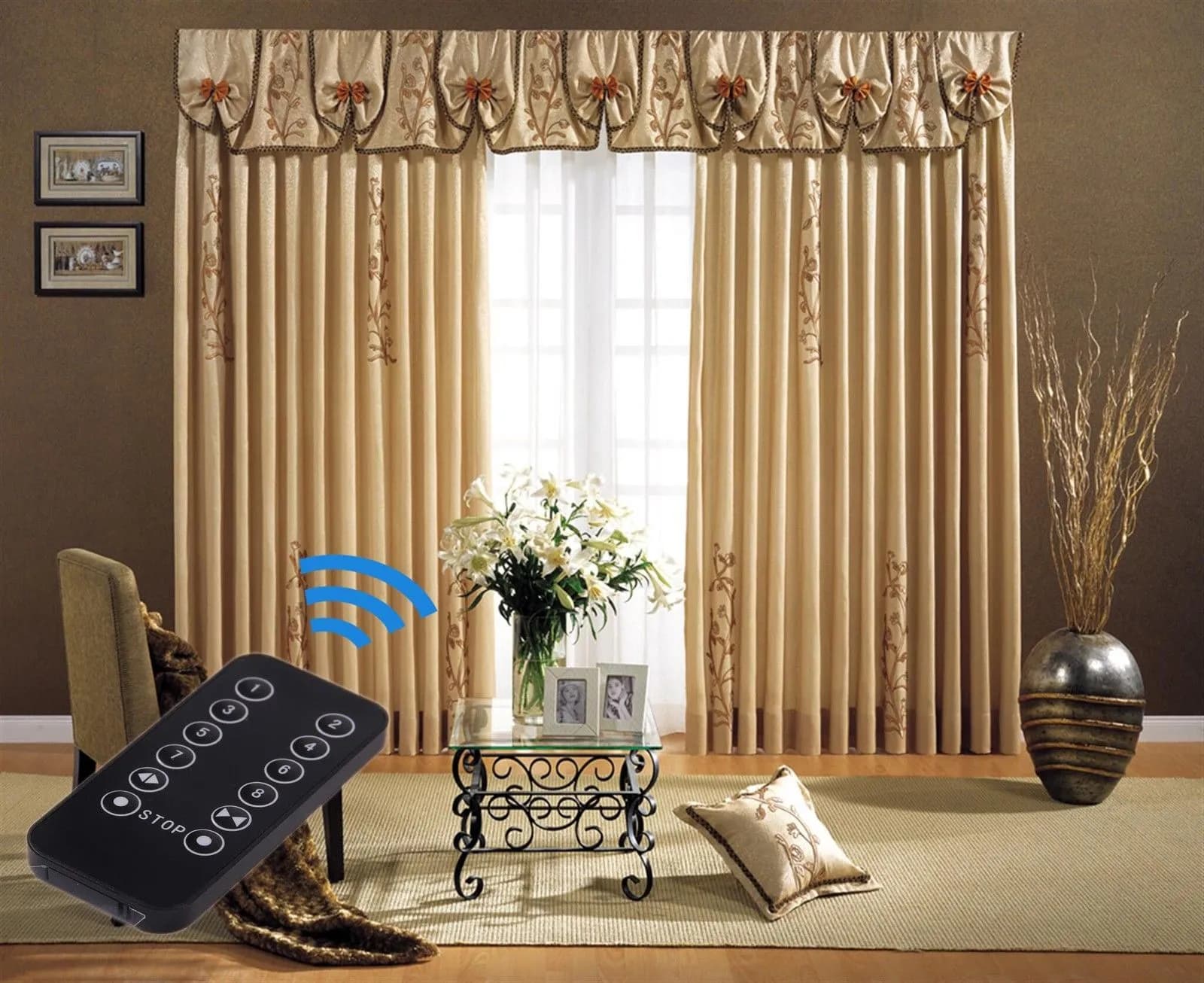 Motorization of Curtains and Blinds: Convenience at Your Fingertips
