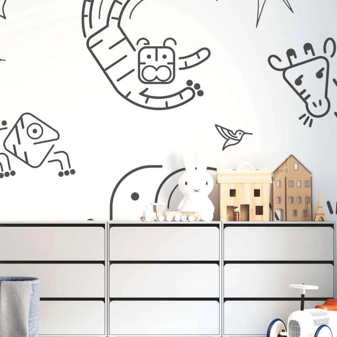 Kids Wallpaper Collection | Funky Animals