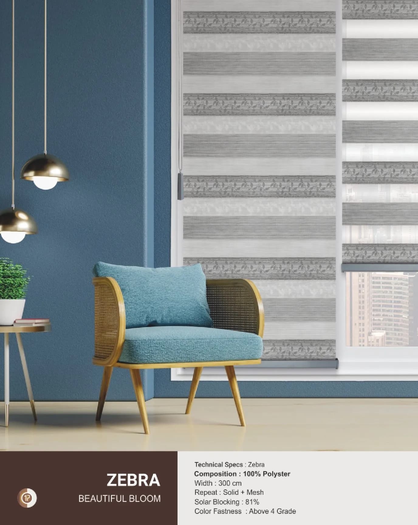 Johnson Zebra Window Blinds – BEAUTIFUL BLOOM