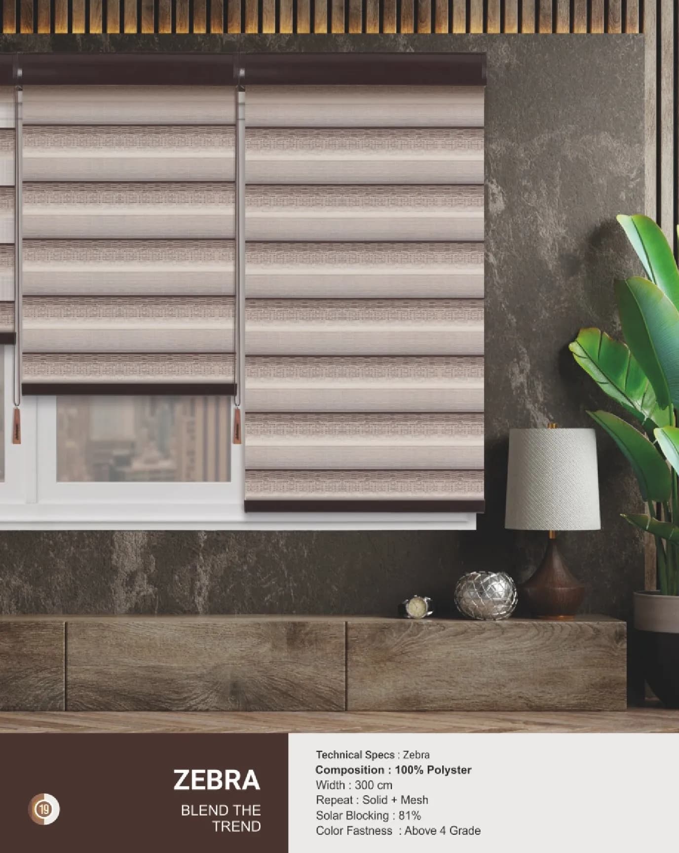 Johnson Zebra Window Blinds – BLEND THE TREND
