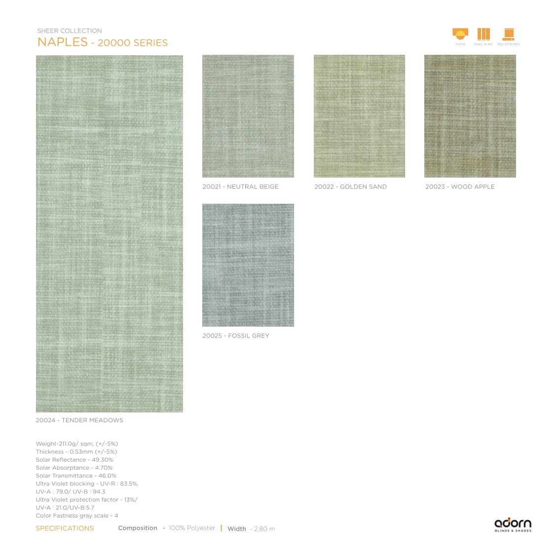 AD Cortina Collection Vol-1 – Nature Naturally NAPLES-20000 SERIES