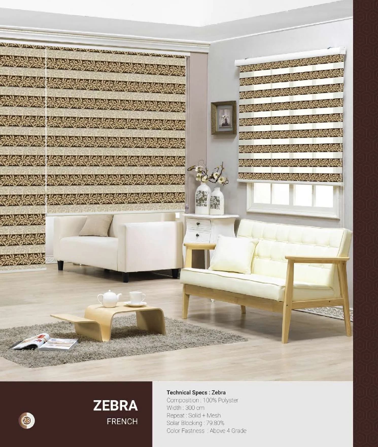 Johnson Zebra Window Blinds – FRENCH