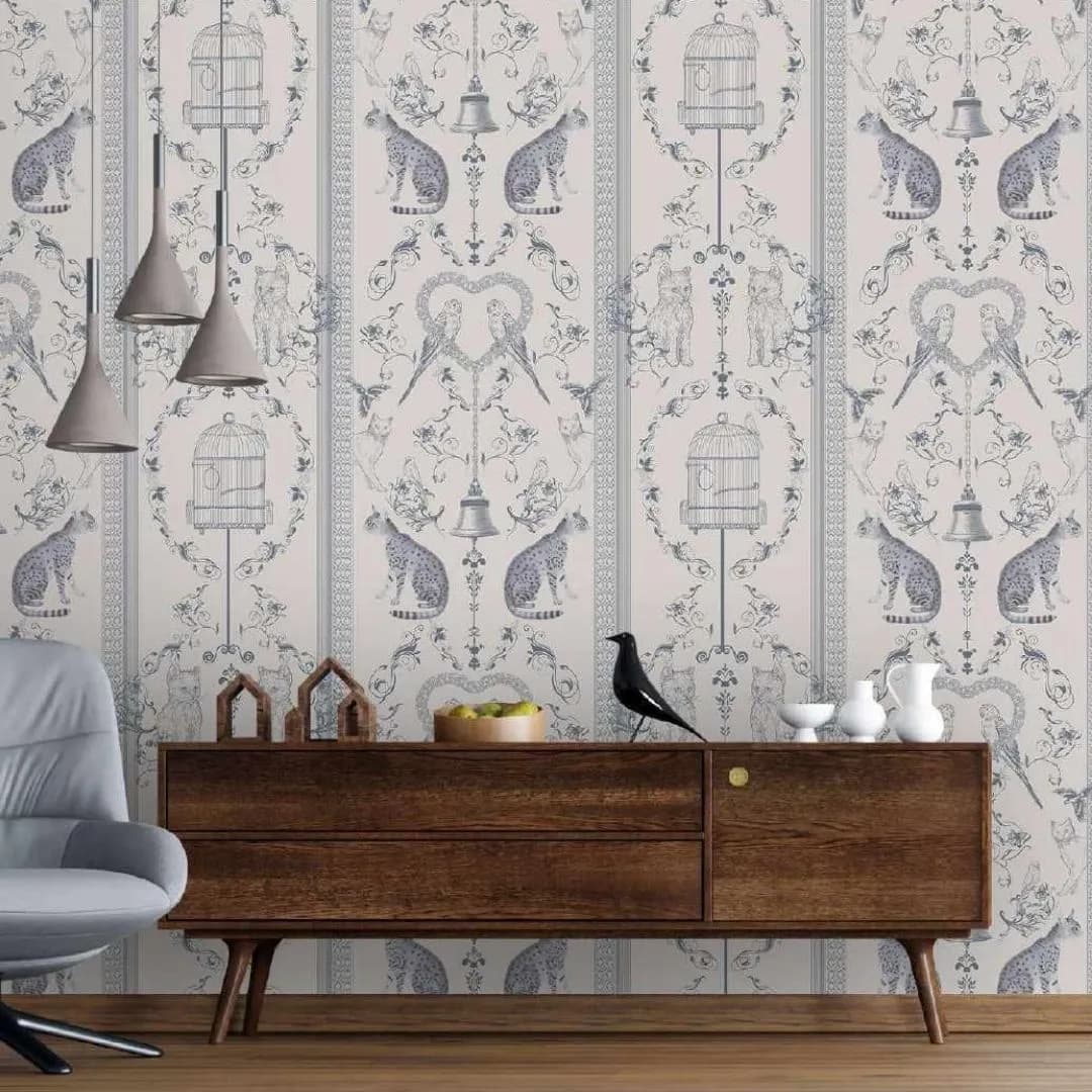 Tropical Wallpaper Collection - Bye Bye Birdie | Customized Wall Decor
