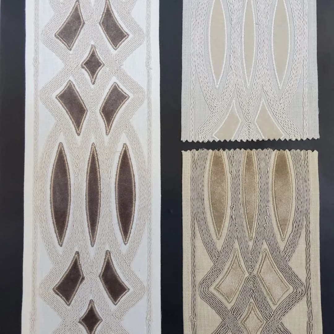 Curtain & Sofa Borders 13 - Premium Fabric for Stylish Upholstery