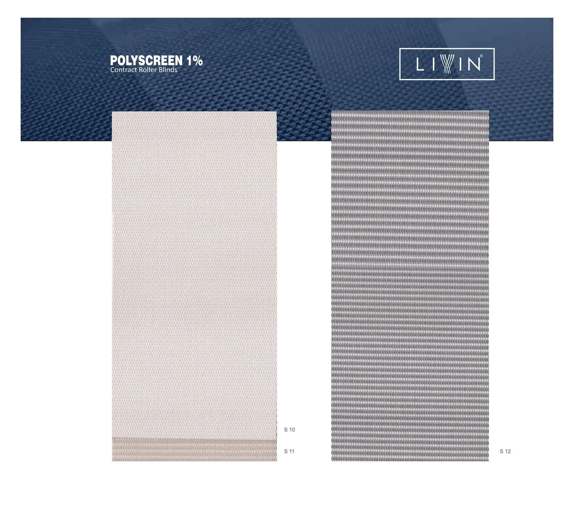 Livin Roller Blinds – Stylish & Light-Filtering S-10 TO 12-Shades