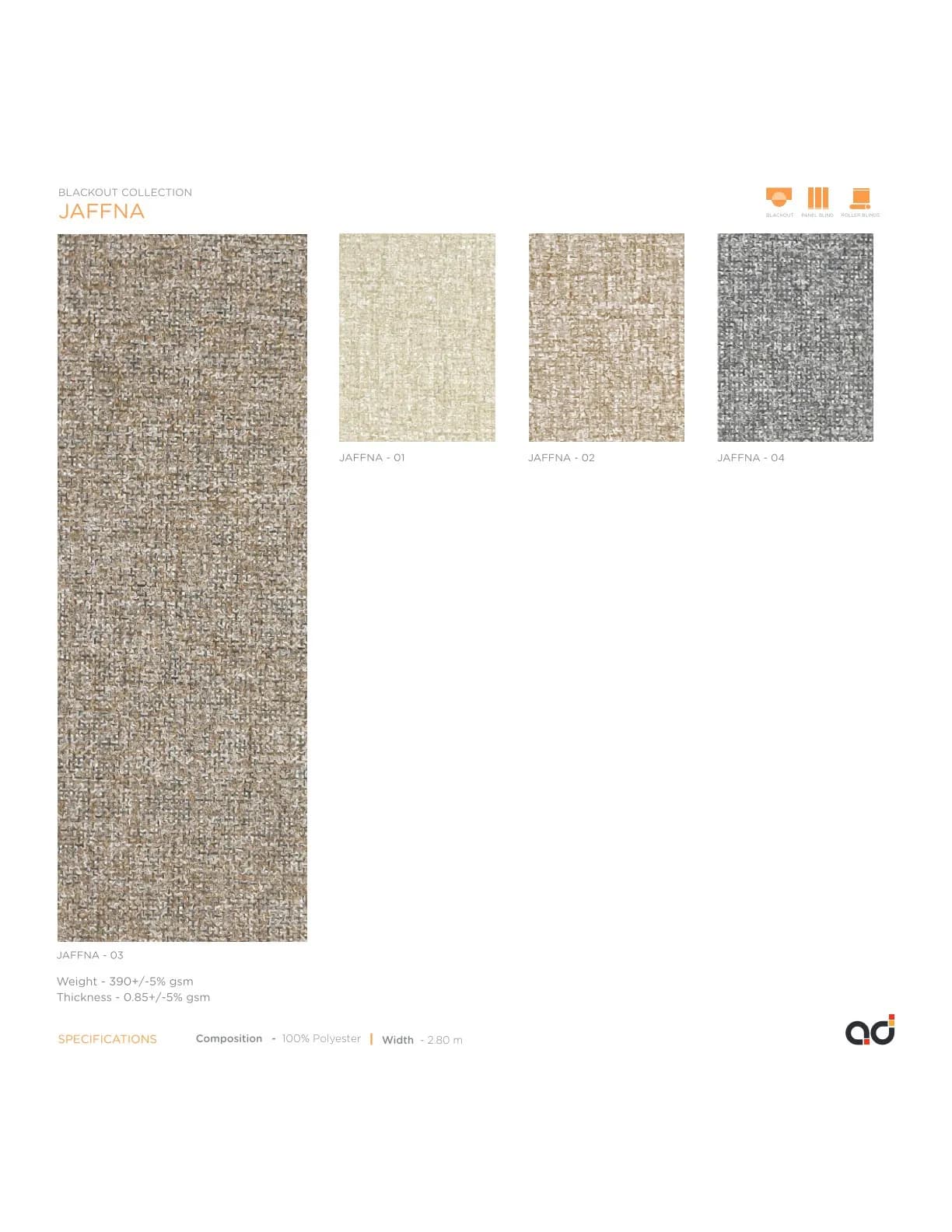 AD Cortina Collection Vol-2 Blackout Curtains JAFFNA