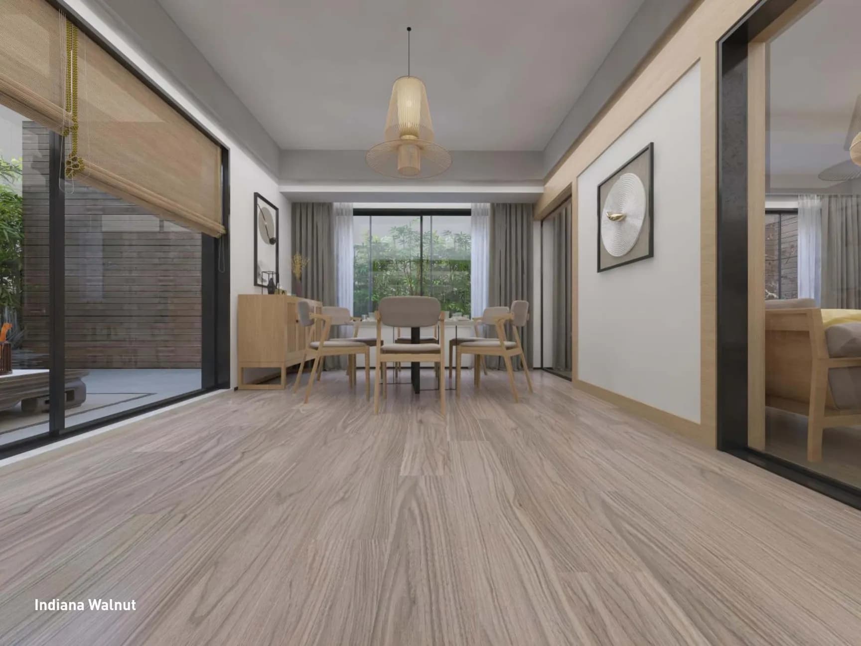 Defloors The Walnut - Indiana Walnut 8mm Flooring