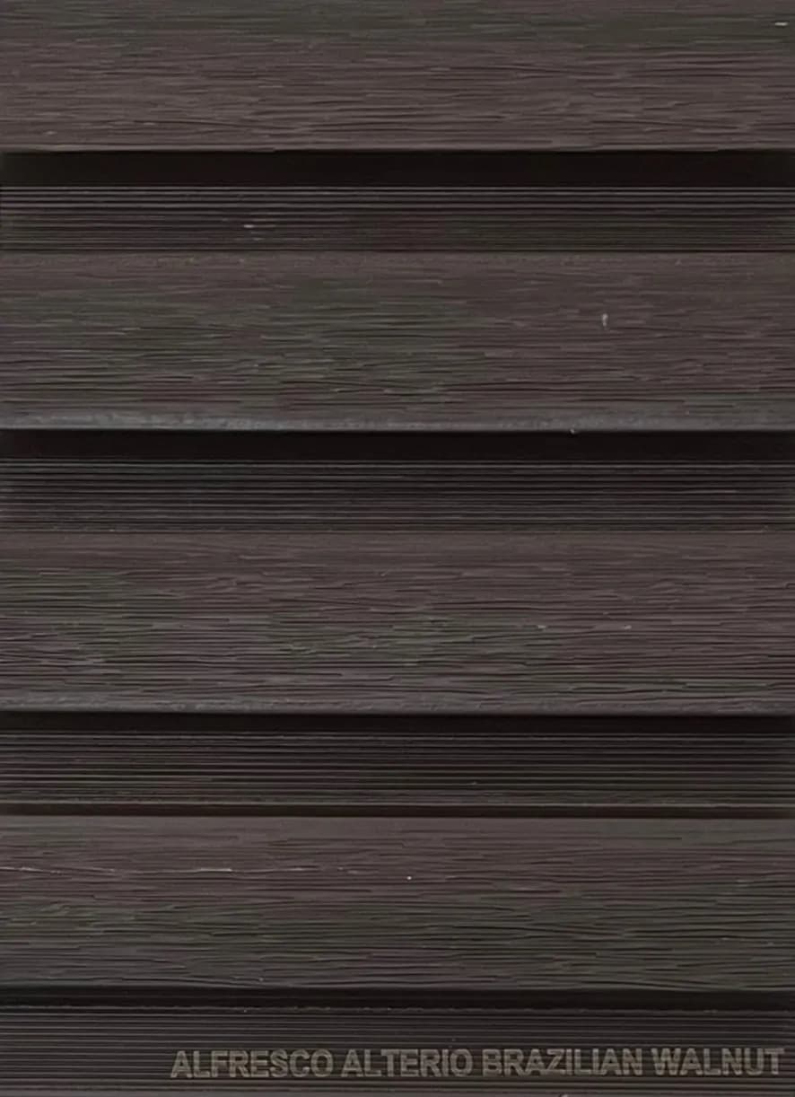 Wpc Wall Louver | Brazilian Walnut