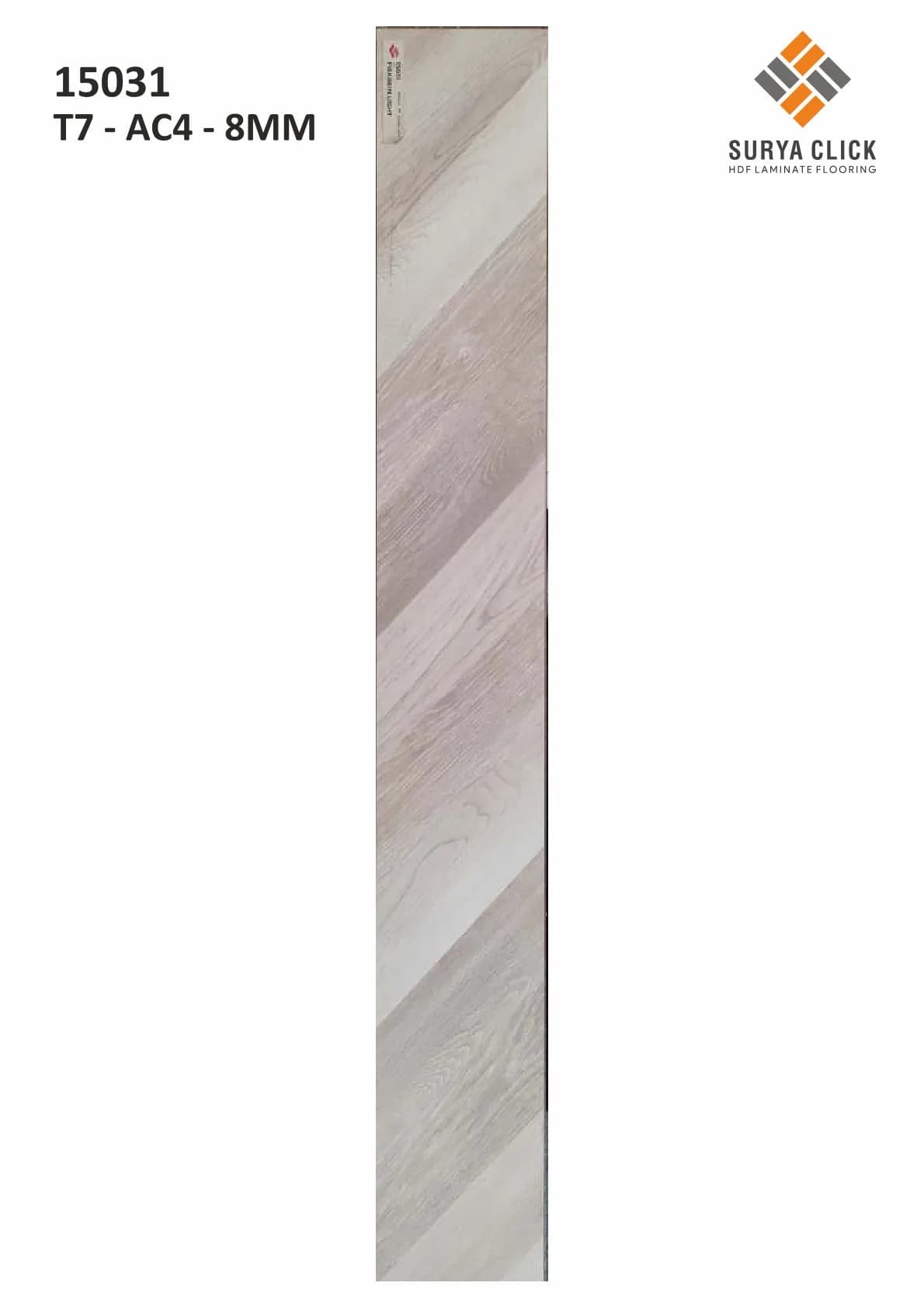 ( 15031 T7 - AC4 - 8MM) Defloors Surya Planks | Durable Flooring