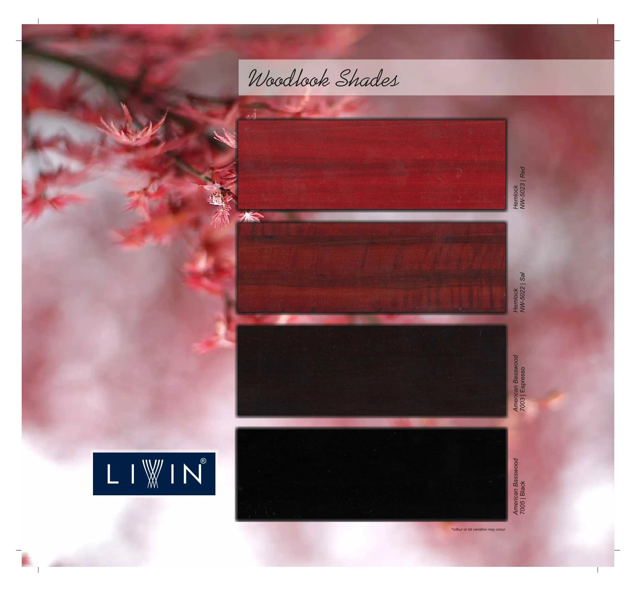 Livin Wooden Blinds NW-7005– NW-7003 NW-5022-Elegant & Durable