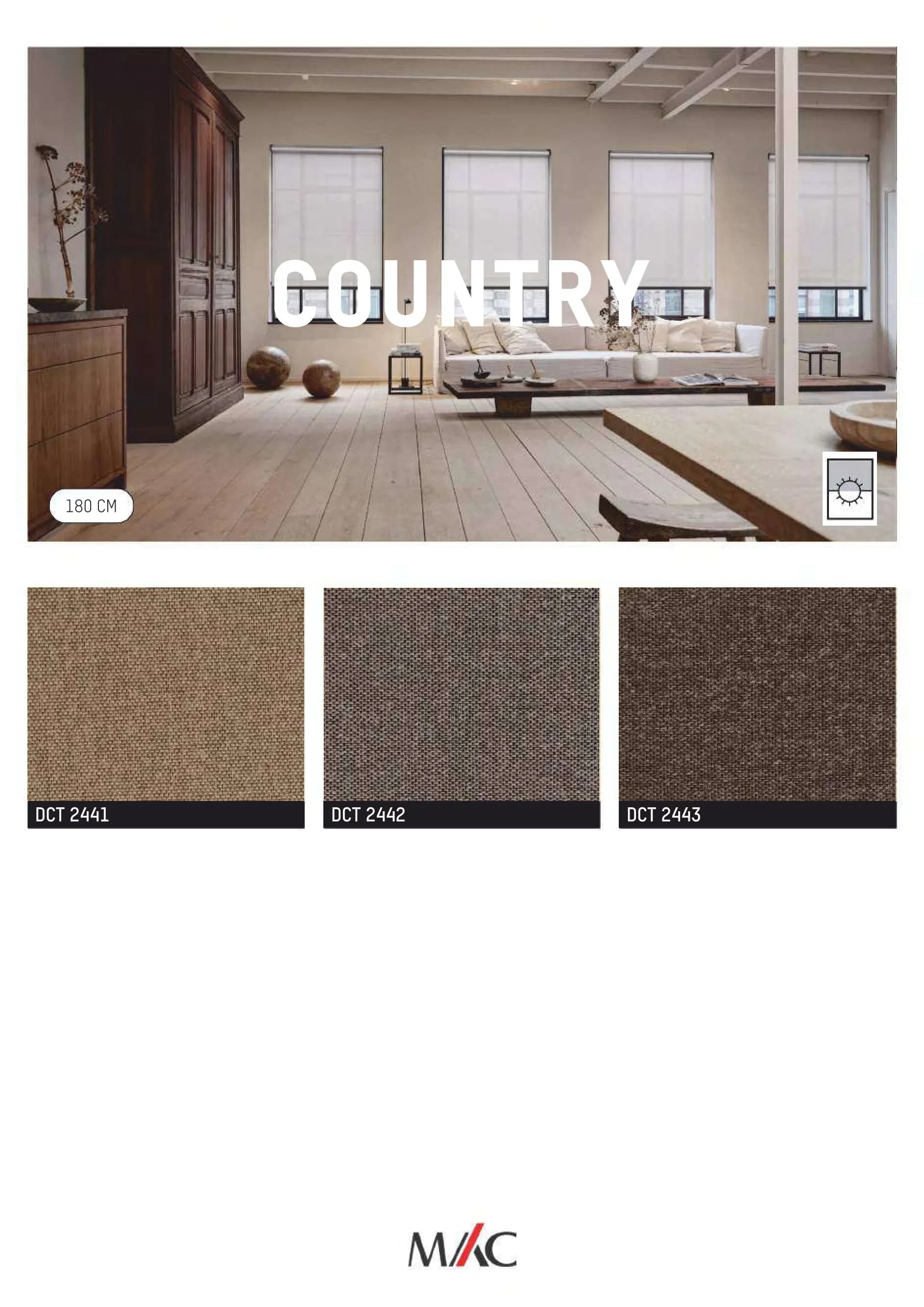 Mac Nature Blinds COUNTRY – Stylish & Durable Window Blinds