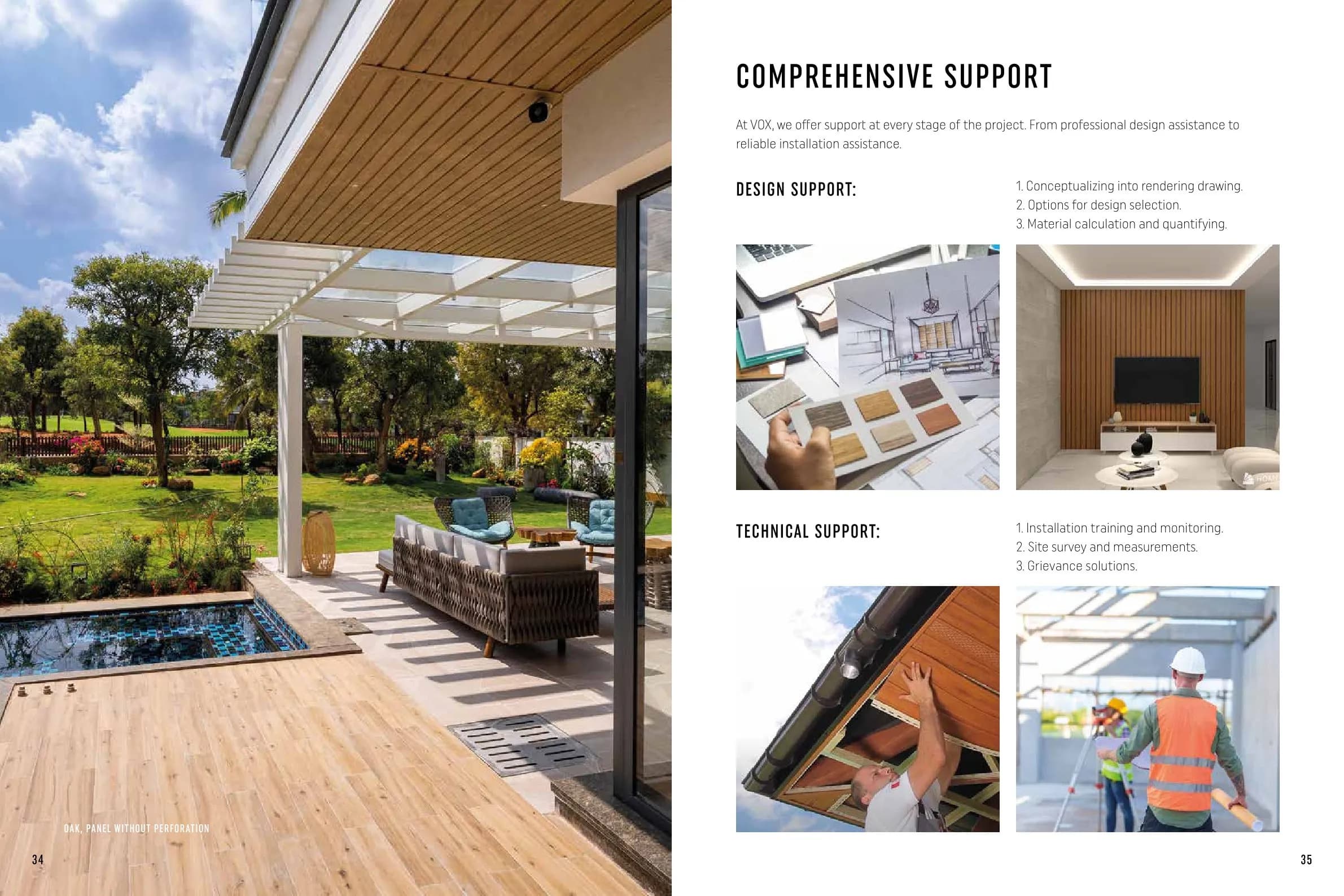 Vox Infratop Ceiling & Wall Panels –OUR REALISATIONS
