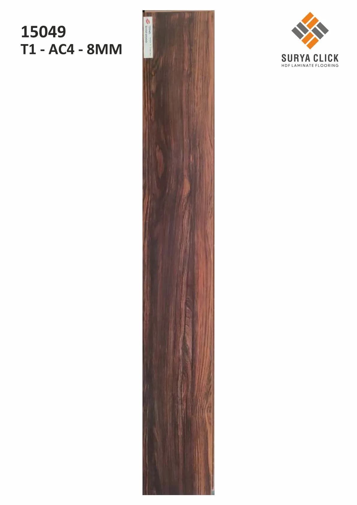 ( 15049 T1 - AC4 - 8MM ) Defloors Surya Planks | Durable Flooring
