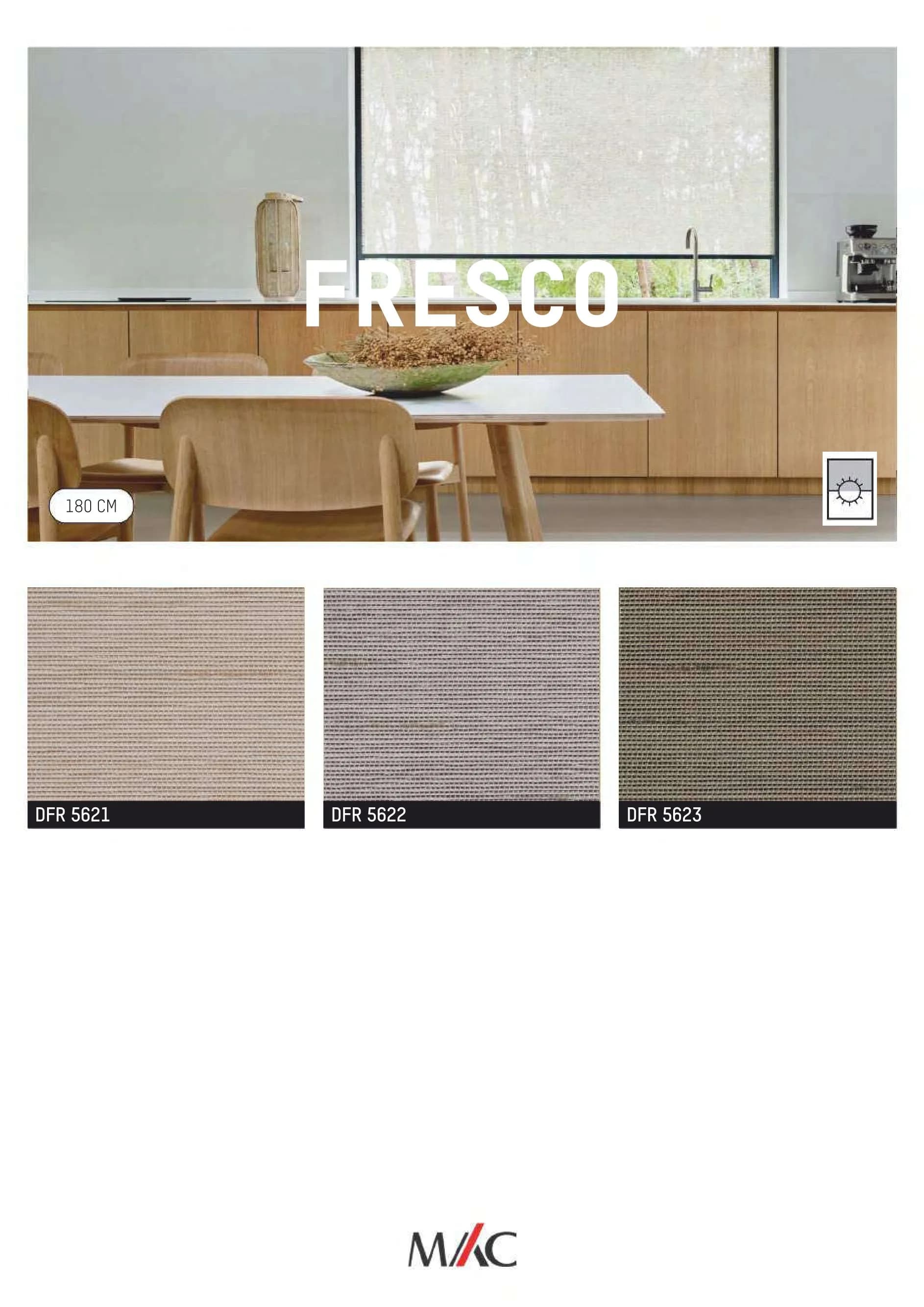 Mac Nature Blinds FRESCO – Stylish & Durable Window Blinds
