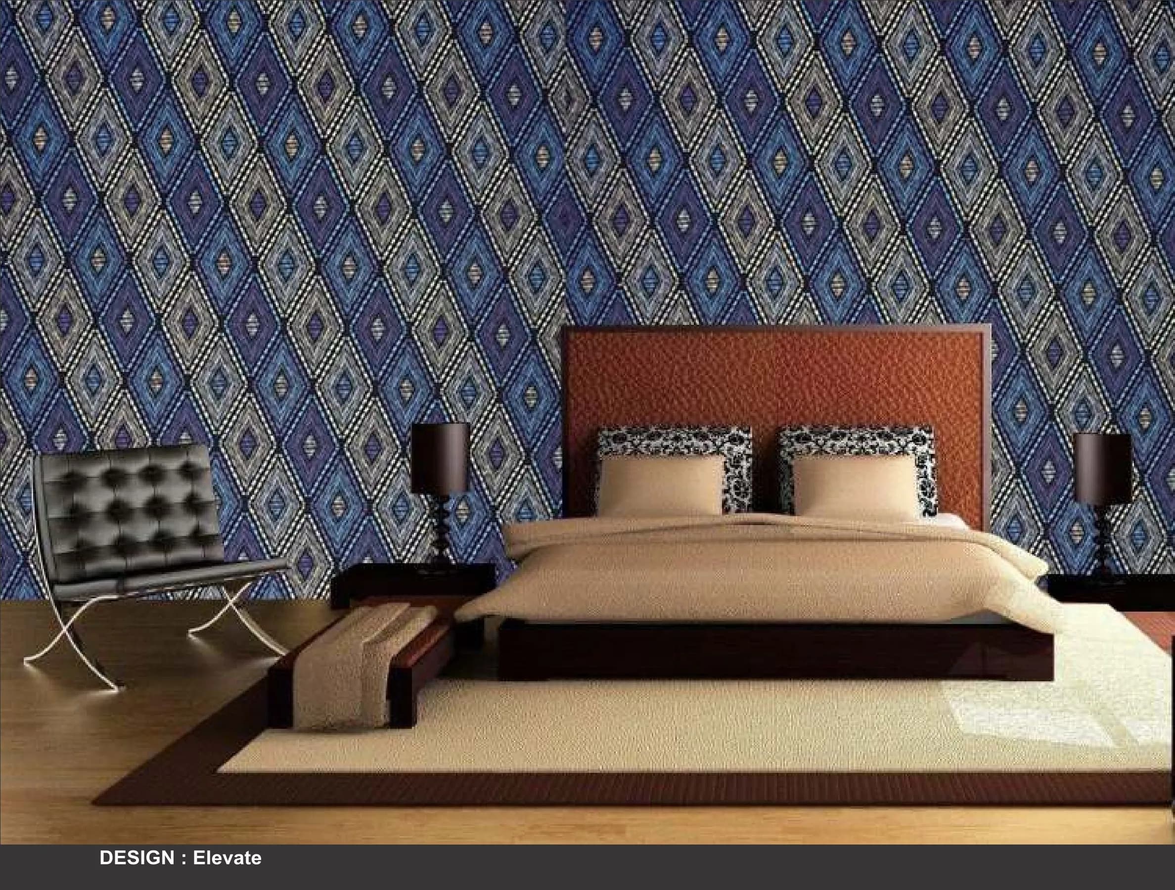 Kazage Elevate Printed Blinds & Wallpapers Design