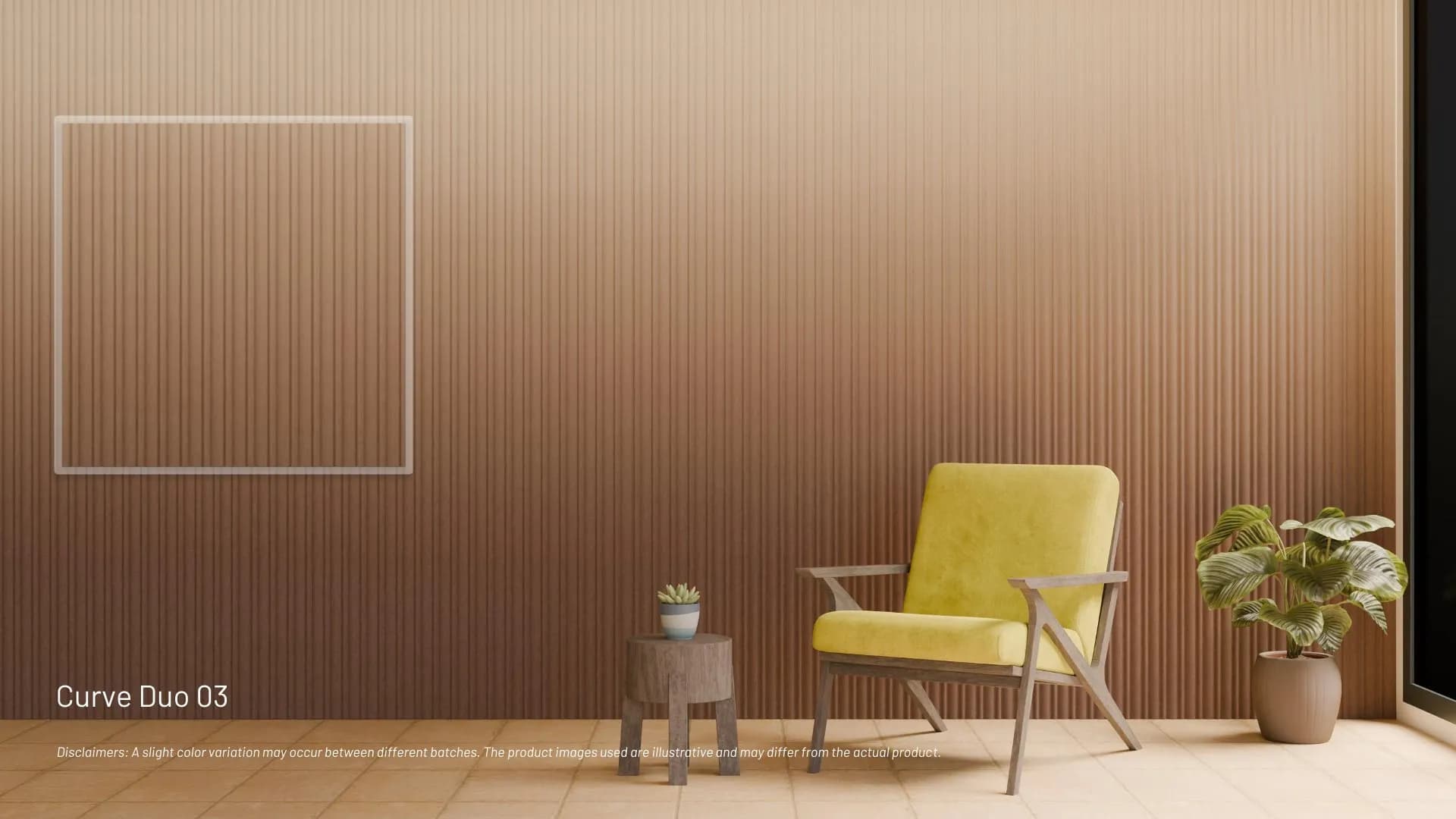 Curve Duo 03-SolarBrite Embossed Fluted Panel – Durable & Stylish