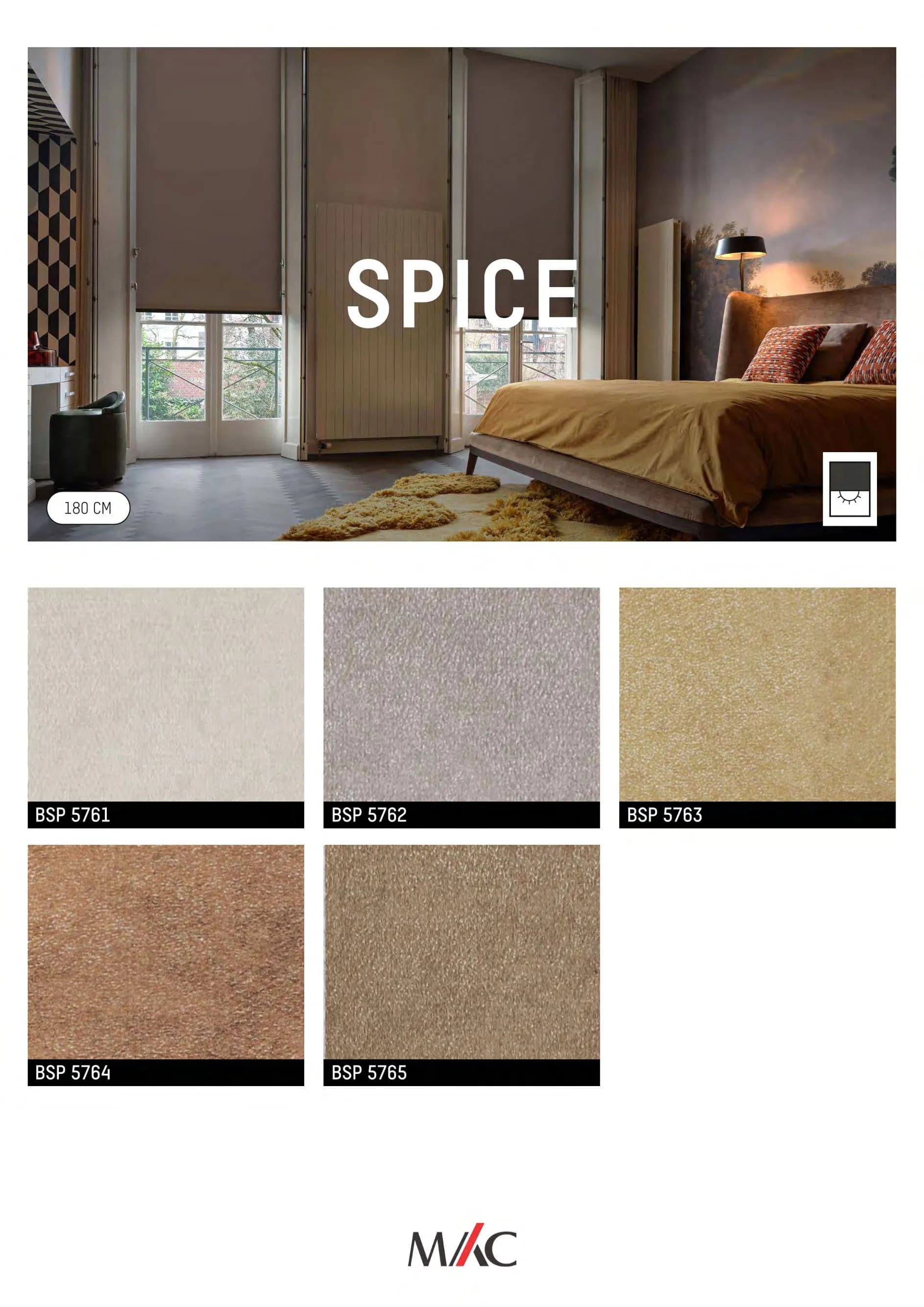 Mac Blackout Blinds SPICE – Complete Light Control