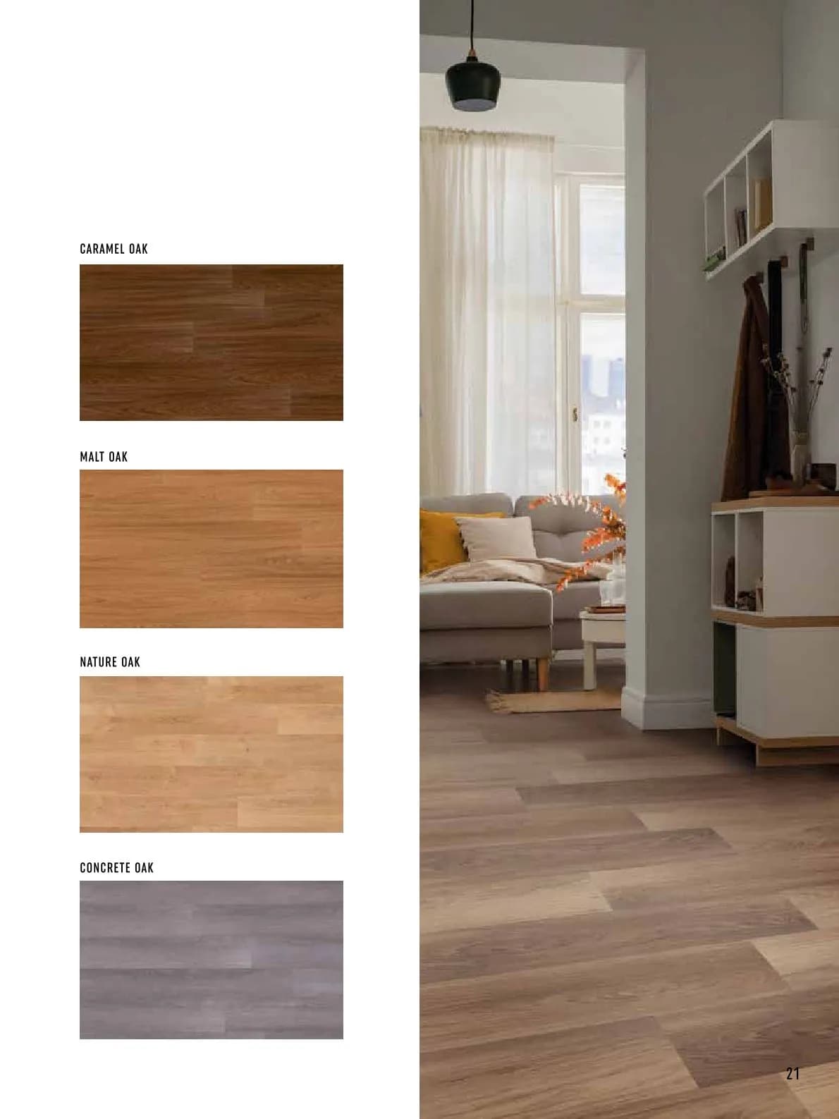 Vox Primerra SPC –Waterproof Vinyl Flooring SUMMARY OF DECORS