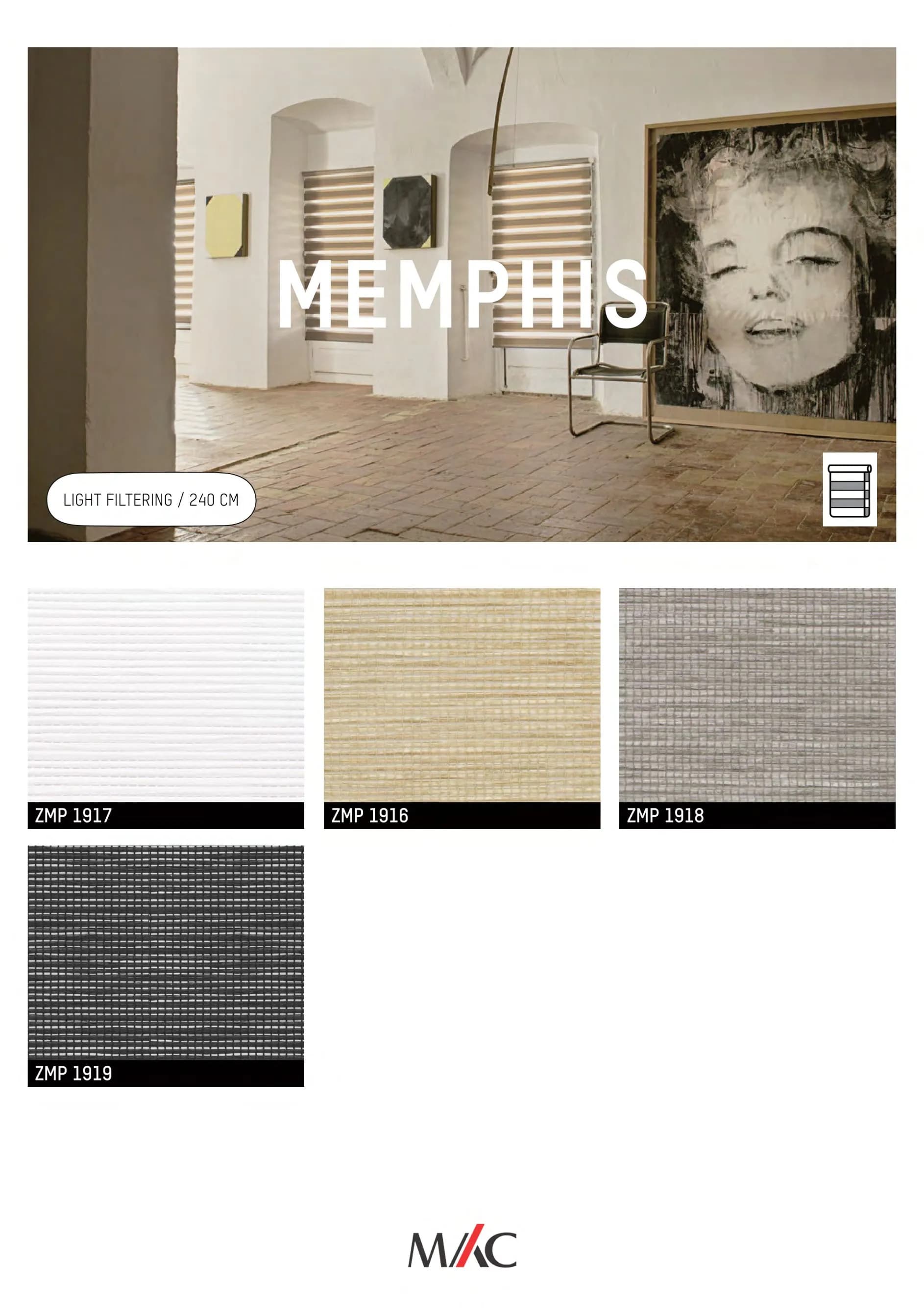 Mac Zebrano Blinds MEMPHIS– Elegant Light Control