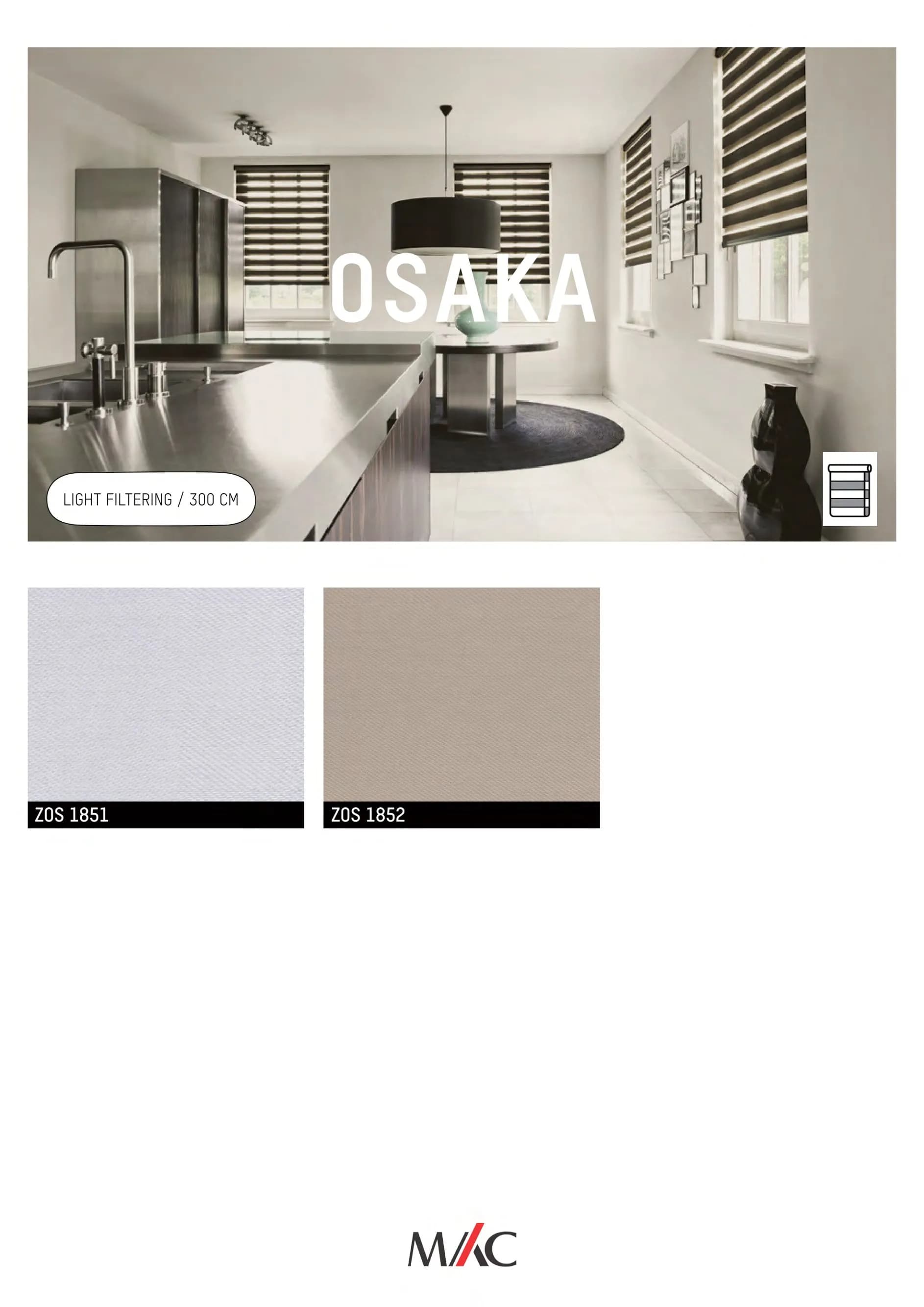 Mac Zebrano Blinds OSAKA– Elegant Light Control