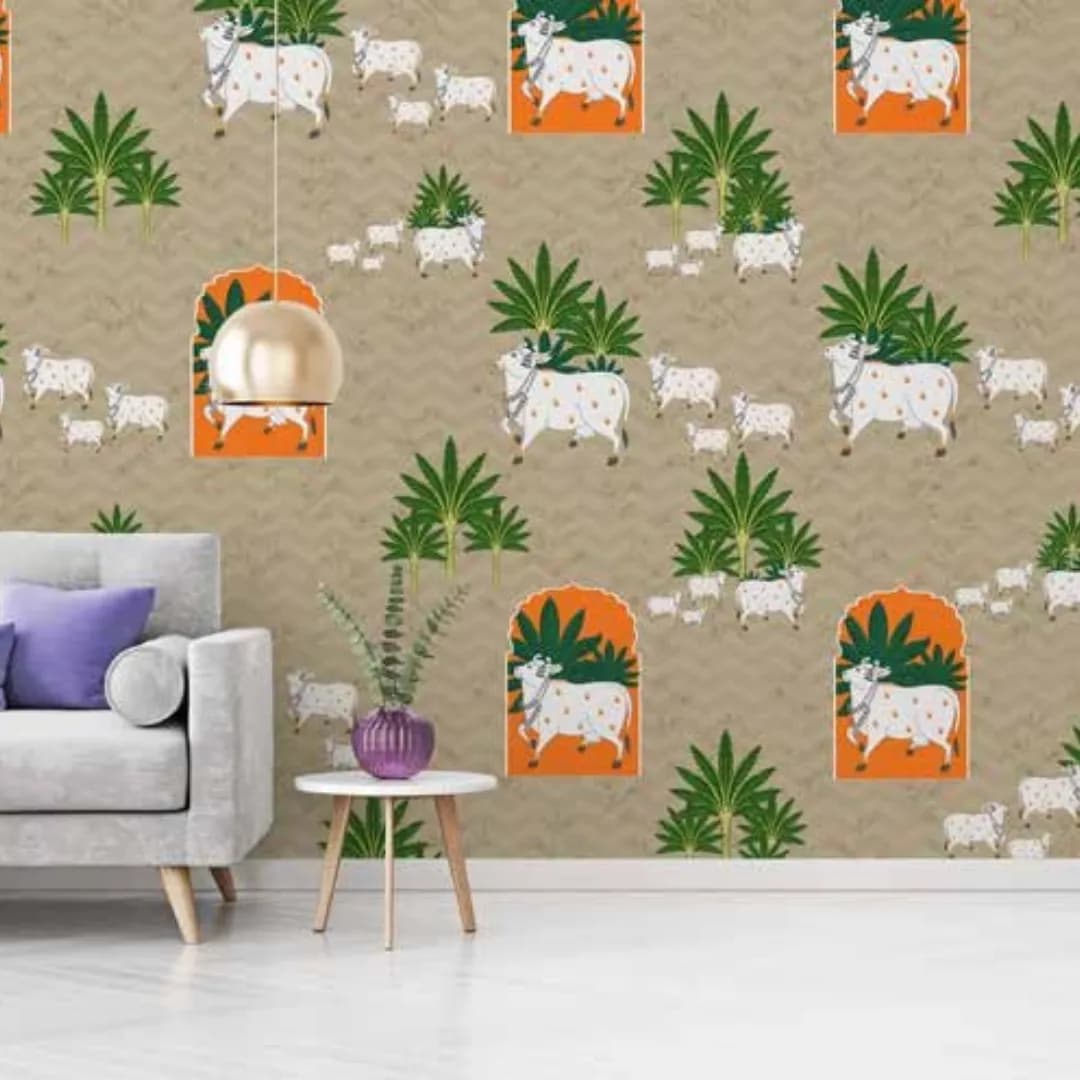 ED 20979 Ethnic Creation Wallpaper - Cultivate Cultural Elegance at Home