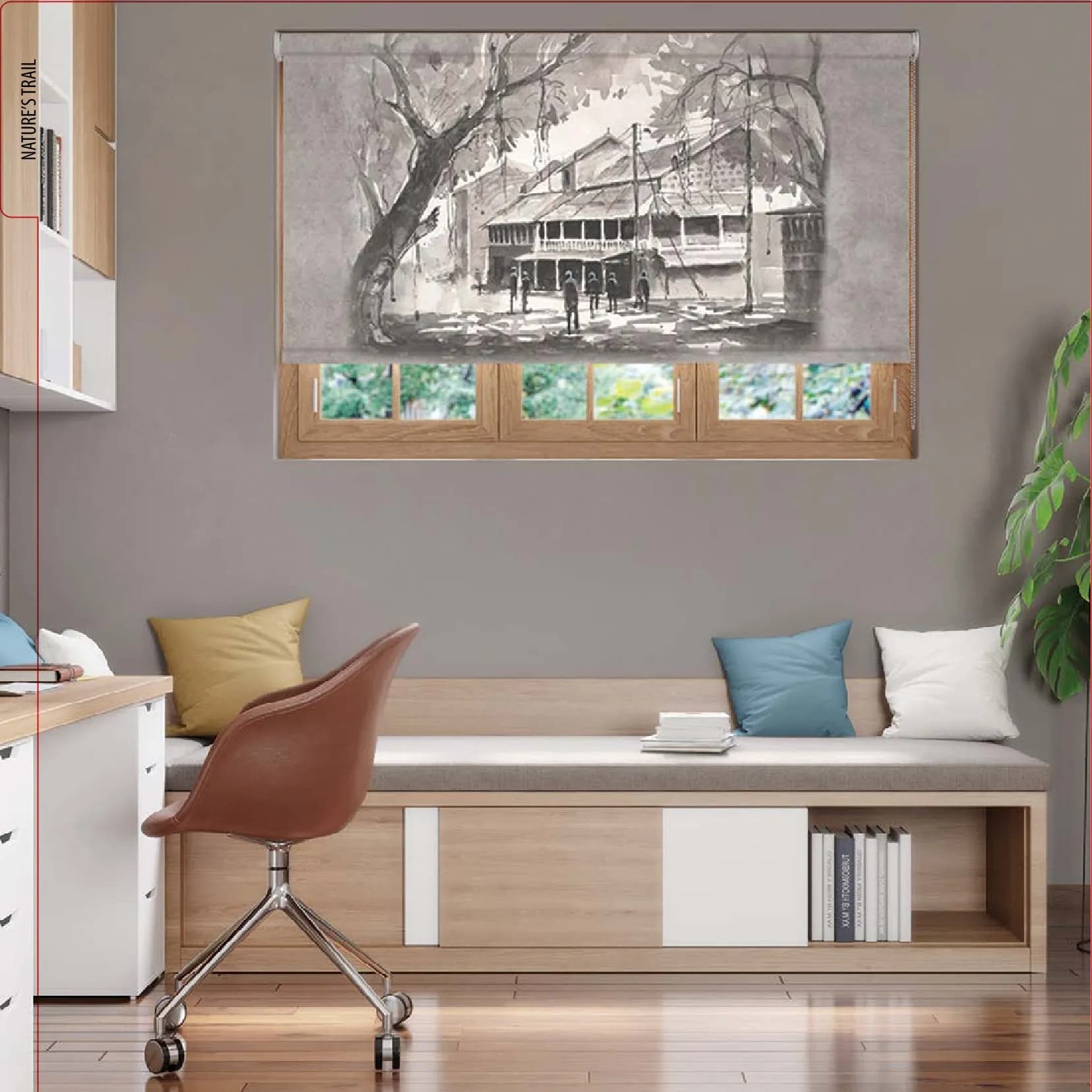 AD Printed Roller Blind – Stylish & Functional