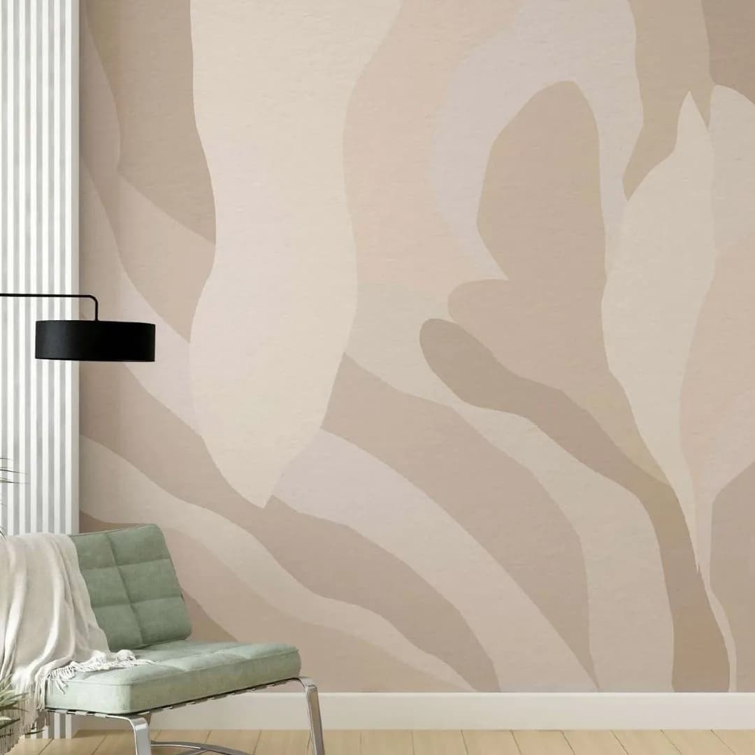 Earthern Melody Abstract Wallpaper