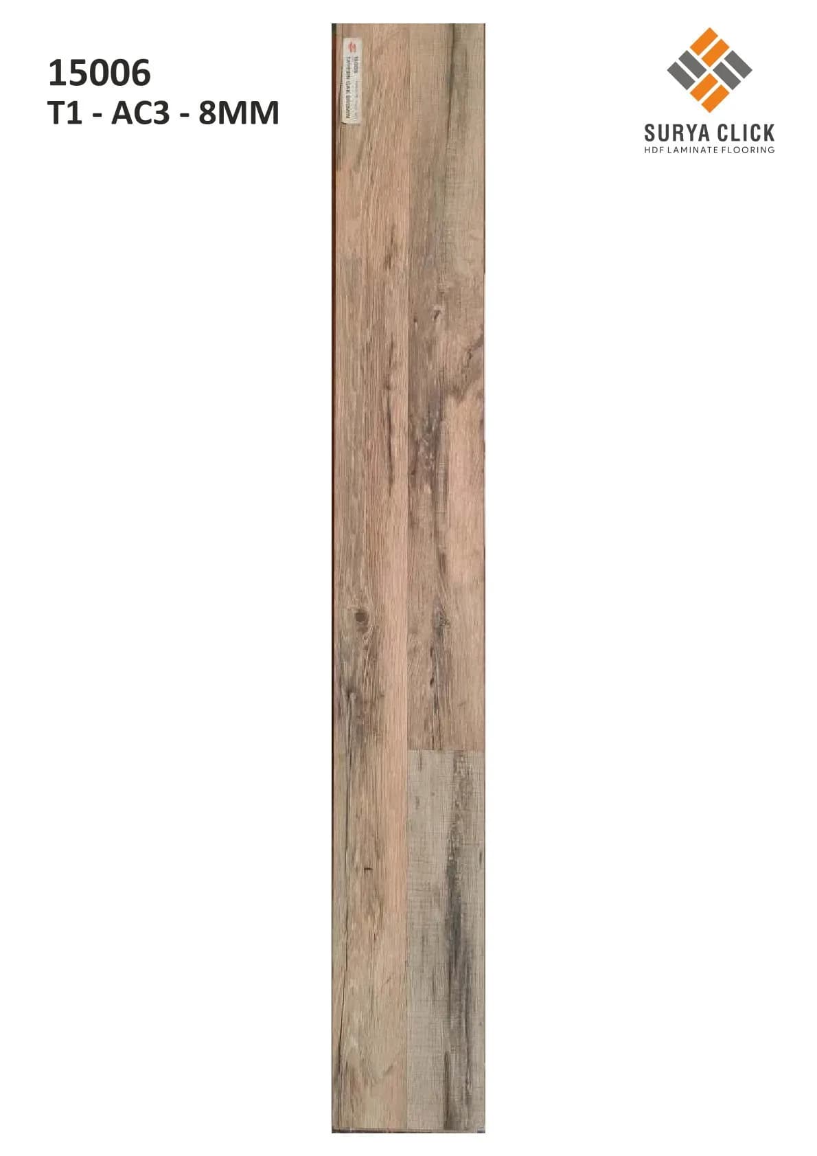 Defloors Surya Planks 15006 T1 - AC3 - 8MM | Durable Flooring