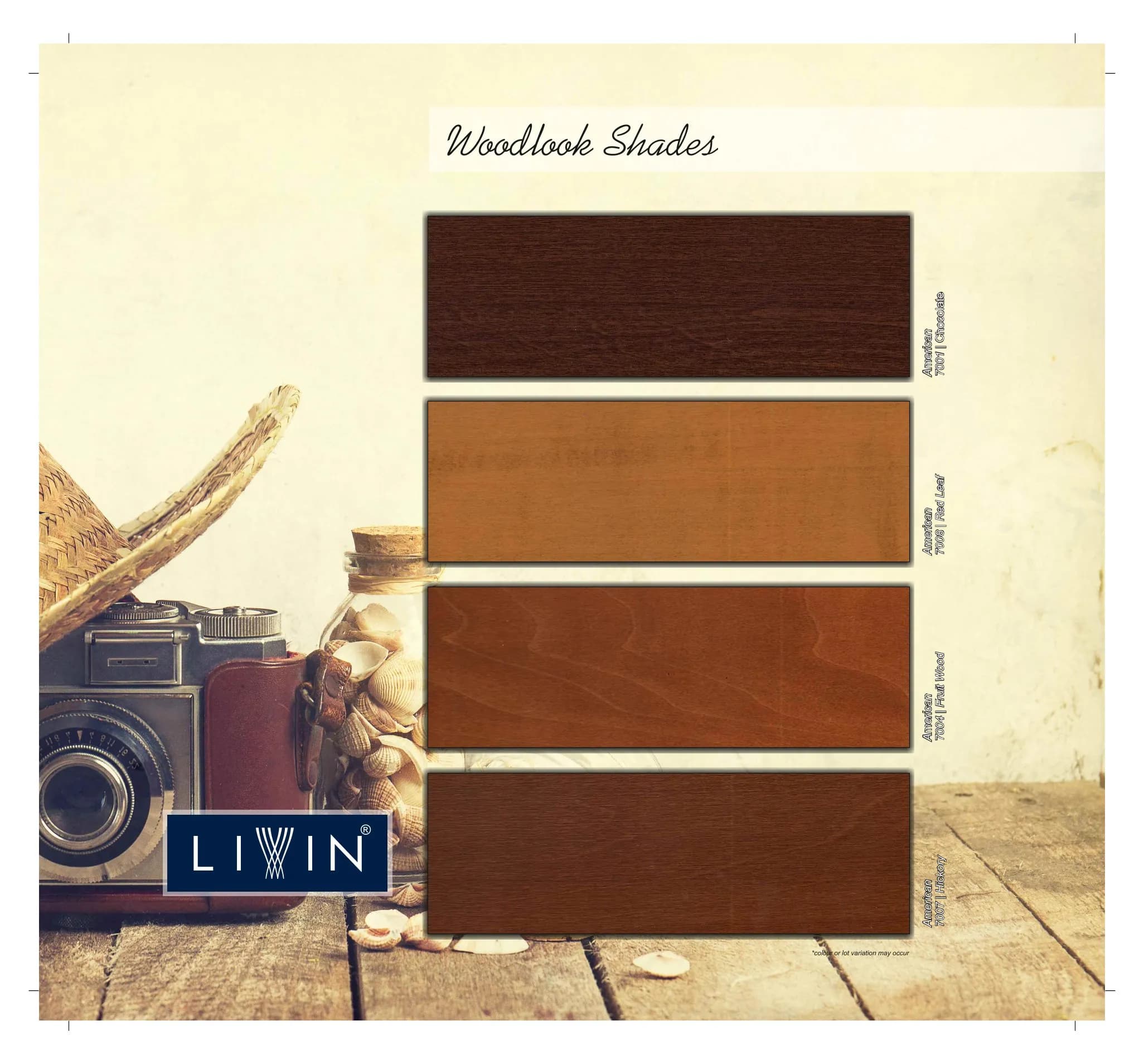 Livin Wooden Blinds 7007– 7004 -Elegant & Durable