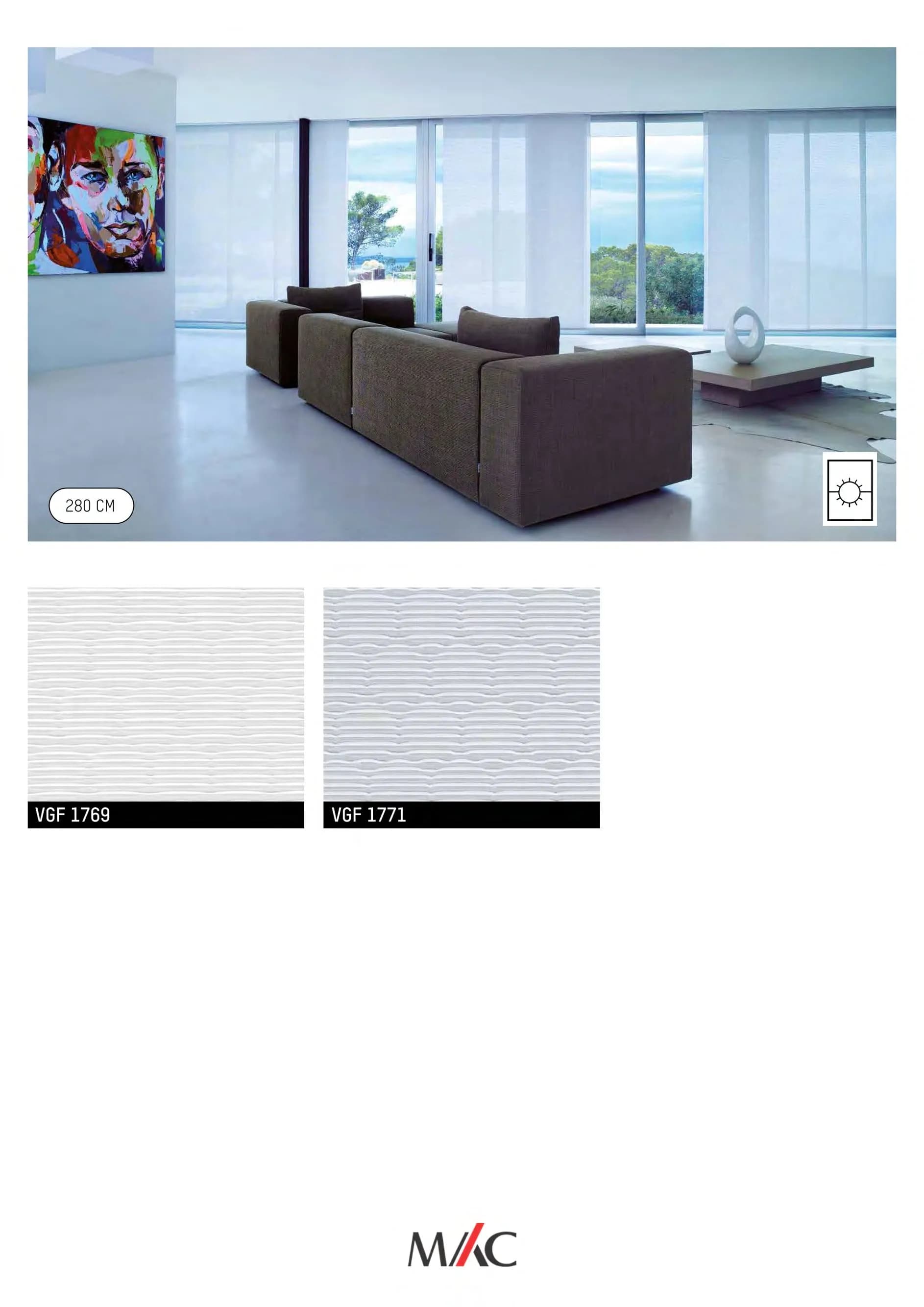 Mac Verve Window Blinds GRAFIKA-1 – Stylish & Sleek