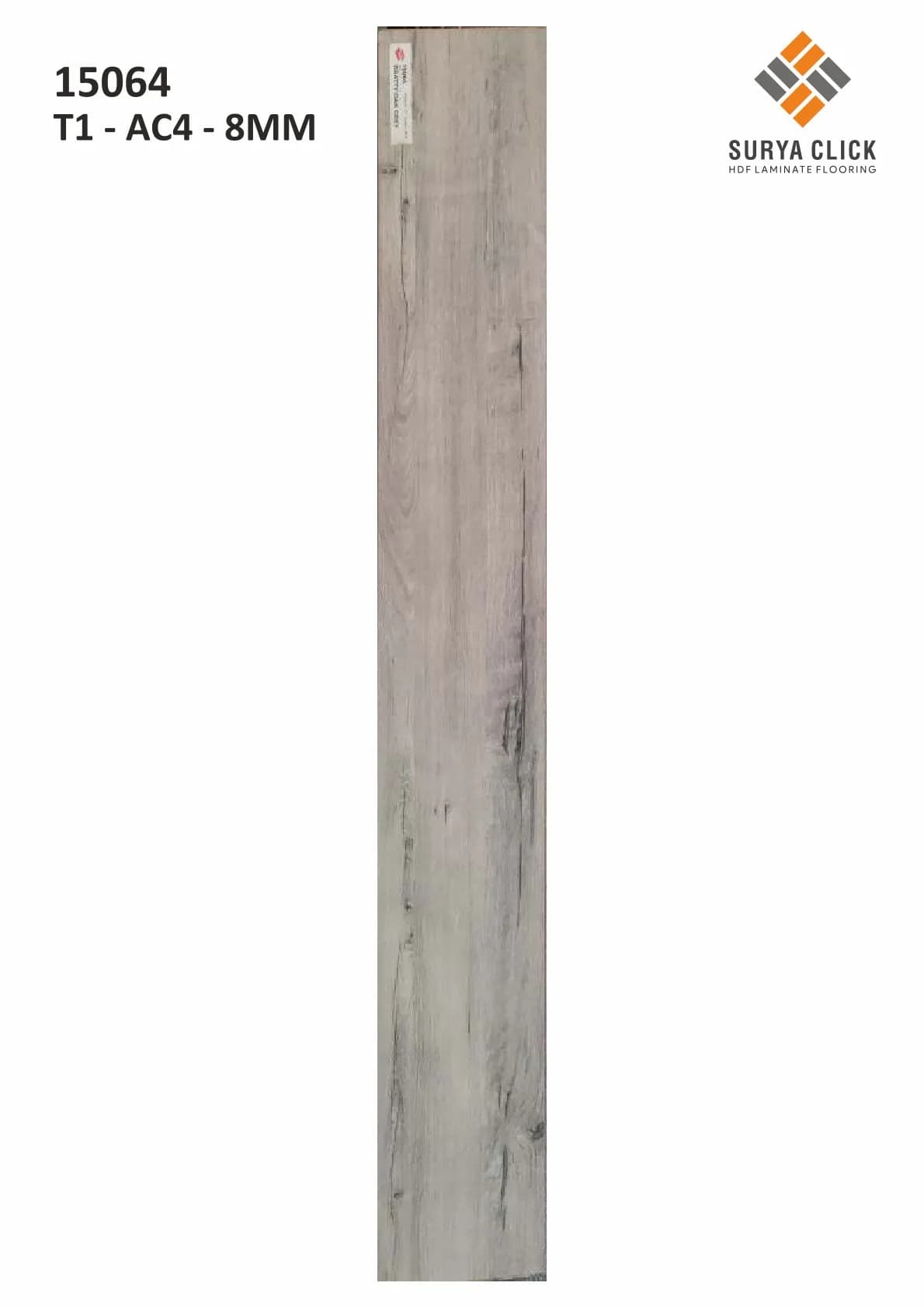 ( 15064 T1 - AC4 - 8MM ) Defloors Surya Planks | Durable Flooring