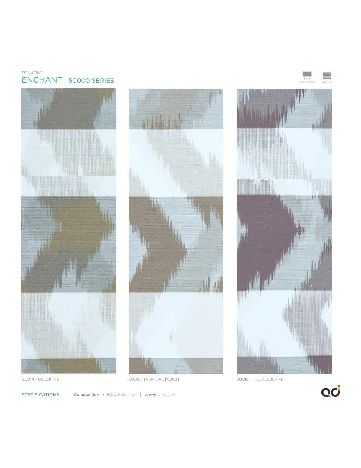 AD Vision Sonatine ENCHANT 50000 SERIES Curtains Vol-1