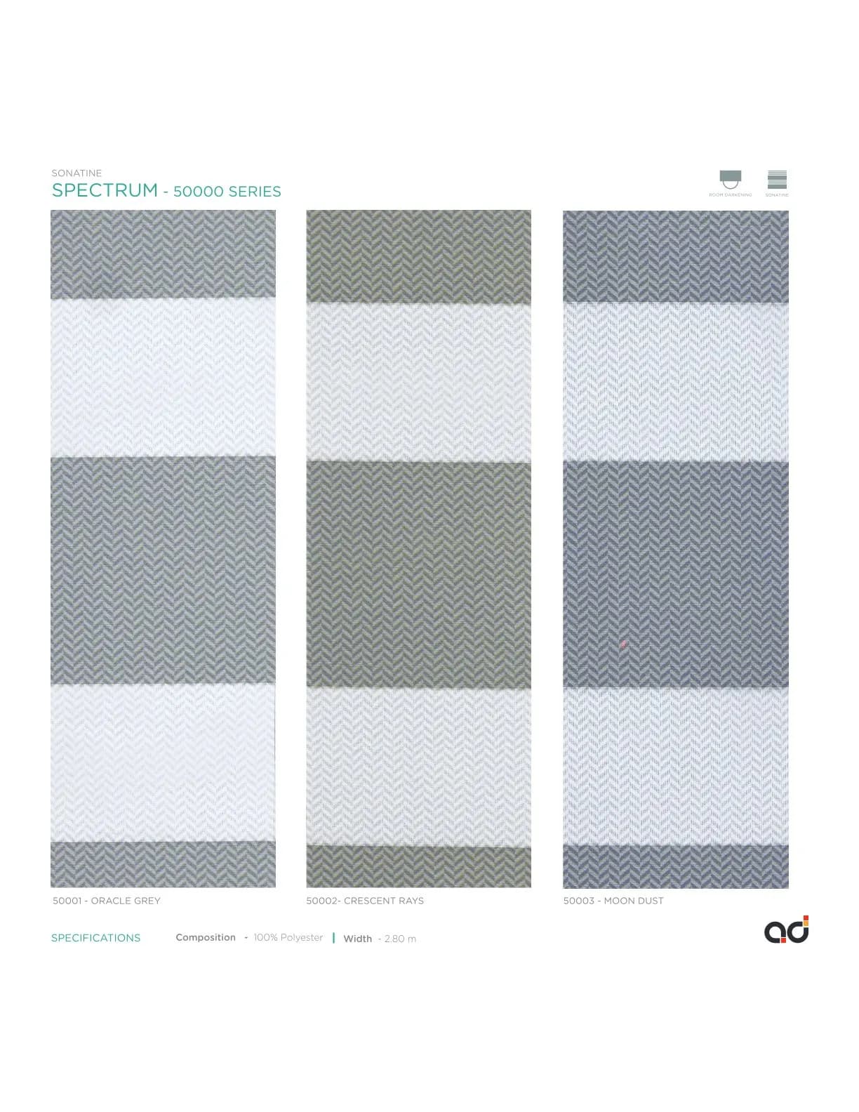 AD Vision Sonatine SPECTRUM 50000 SERIES Curtains Vol-1