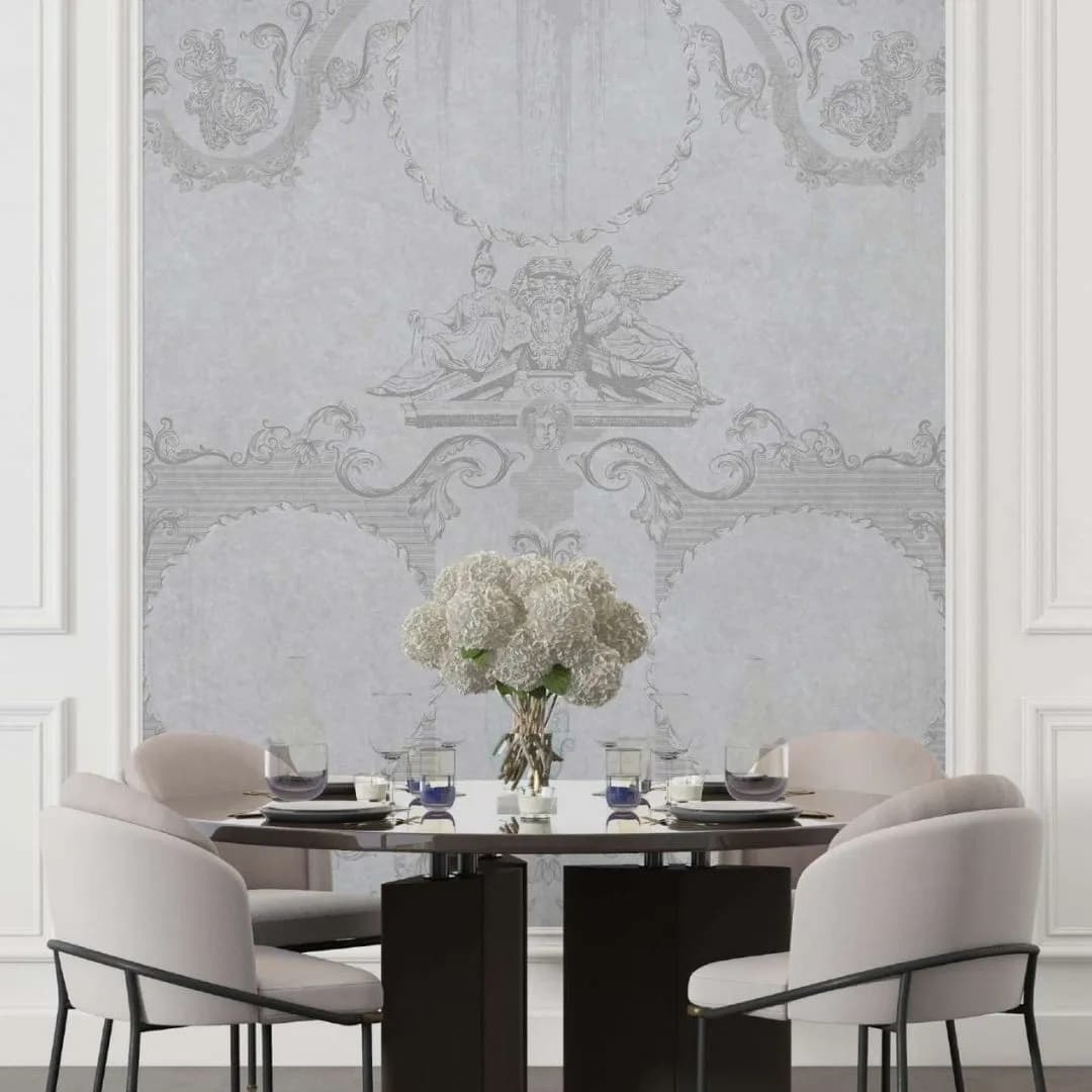 Roman Empire Abstract Wallpaper - Elegant Historical Wall Decor