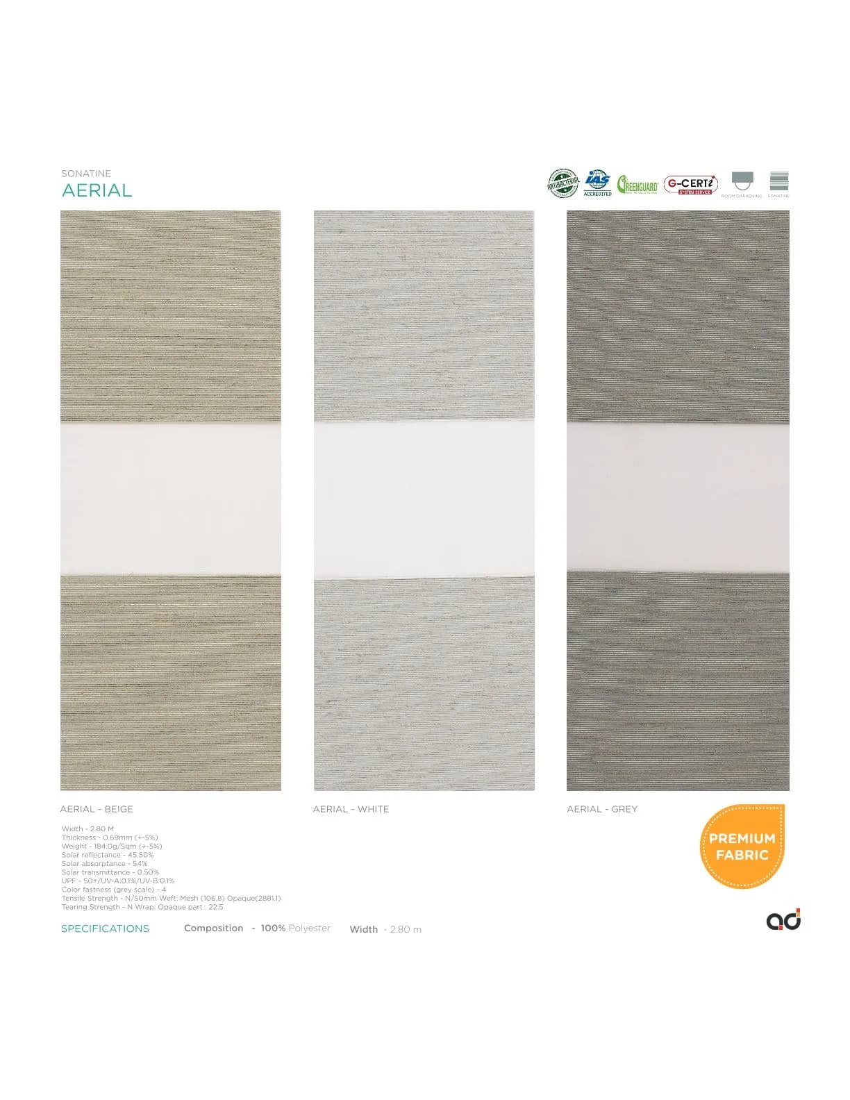 AD Vision Sonatine AERIAL Curtains Vol-1