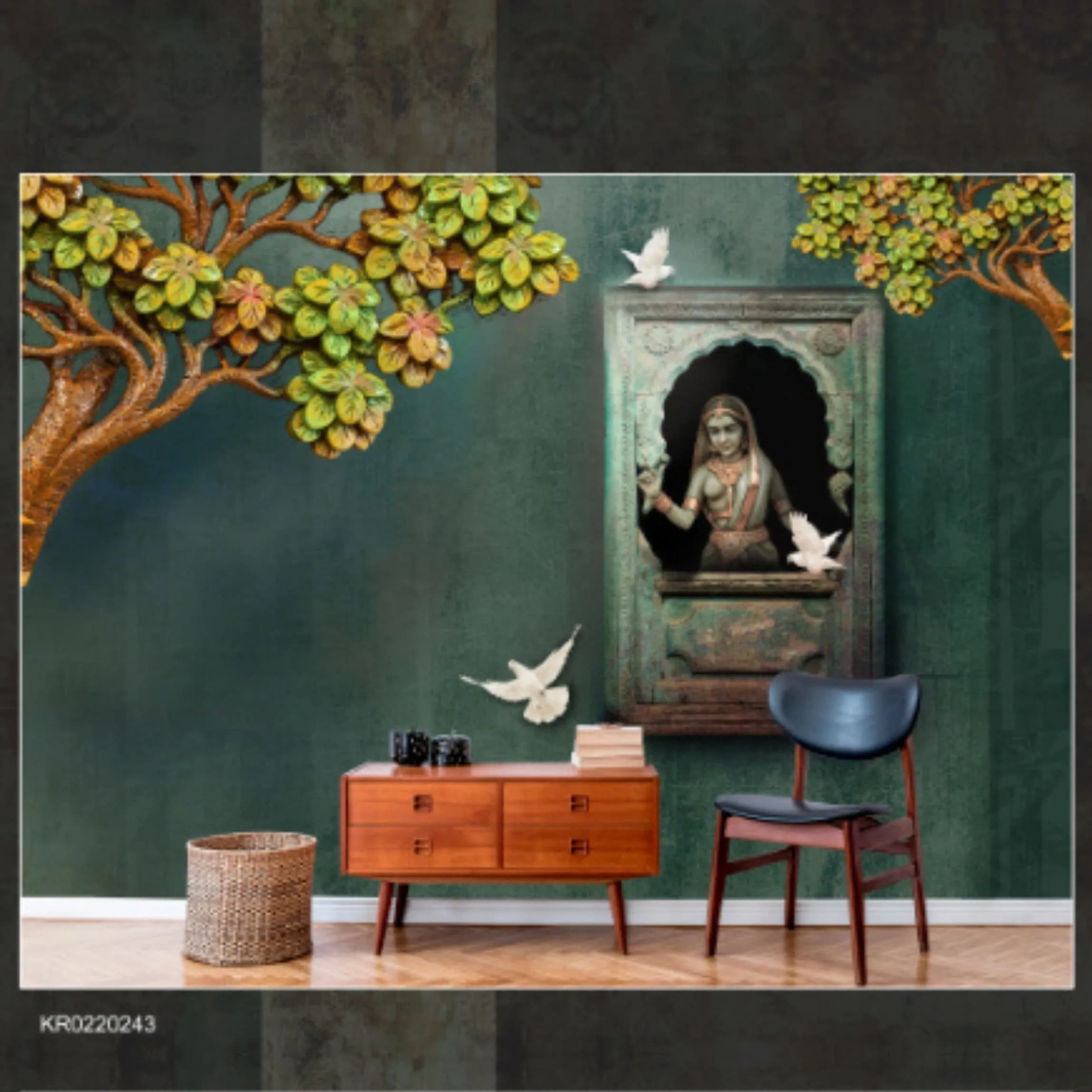 Alkemi Murals Kulture Customized Wallpaper | KR0220243