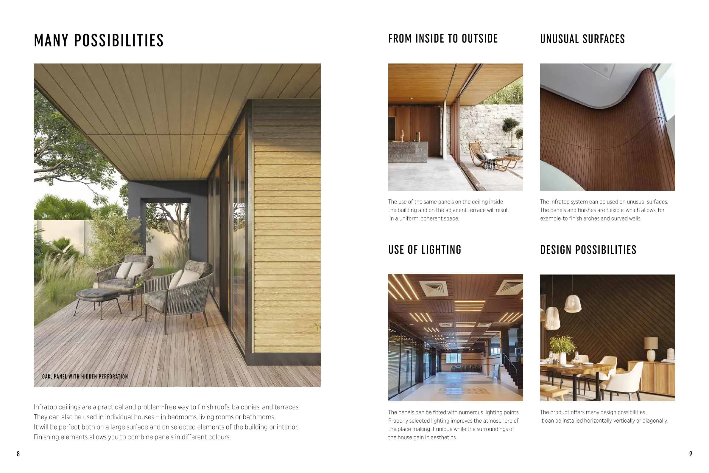 Vox Infratop Ceiling & Wall Panels – Stylish & Durable