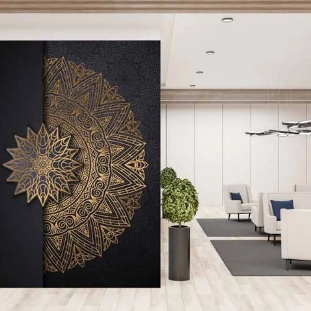ED 21007 Ethnic Creation Wallpaper - Customizable Elegance for Inspired Interiors