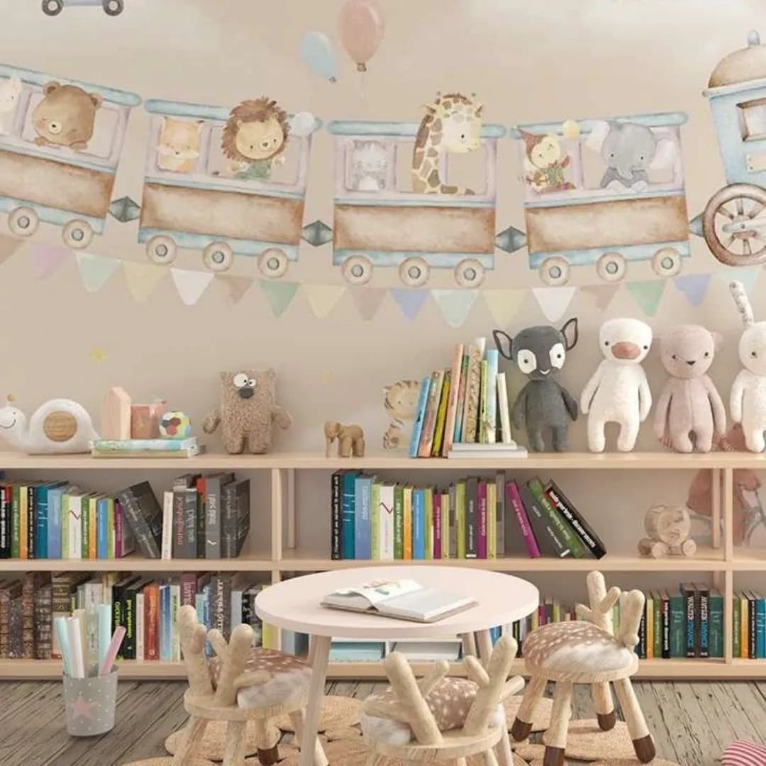 Kids Wallpaper Collection | Toy Train