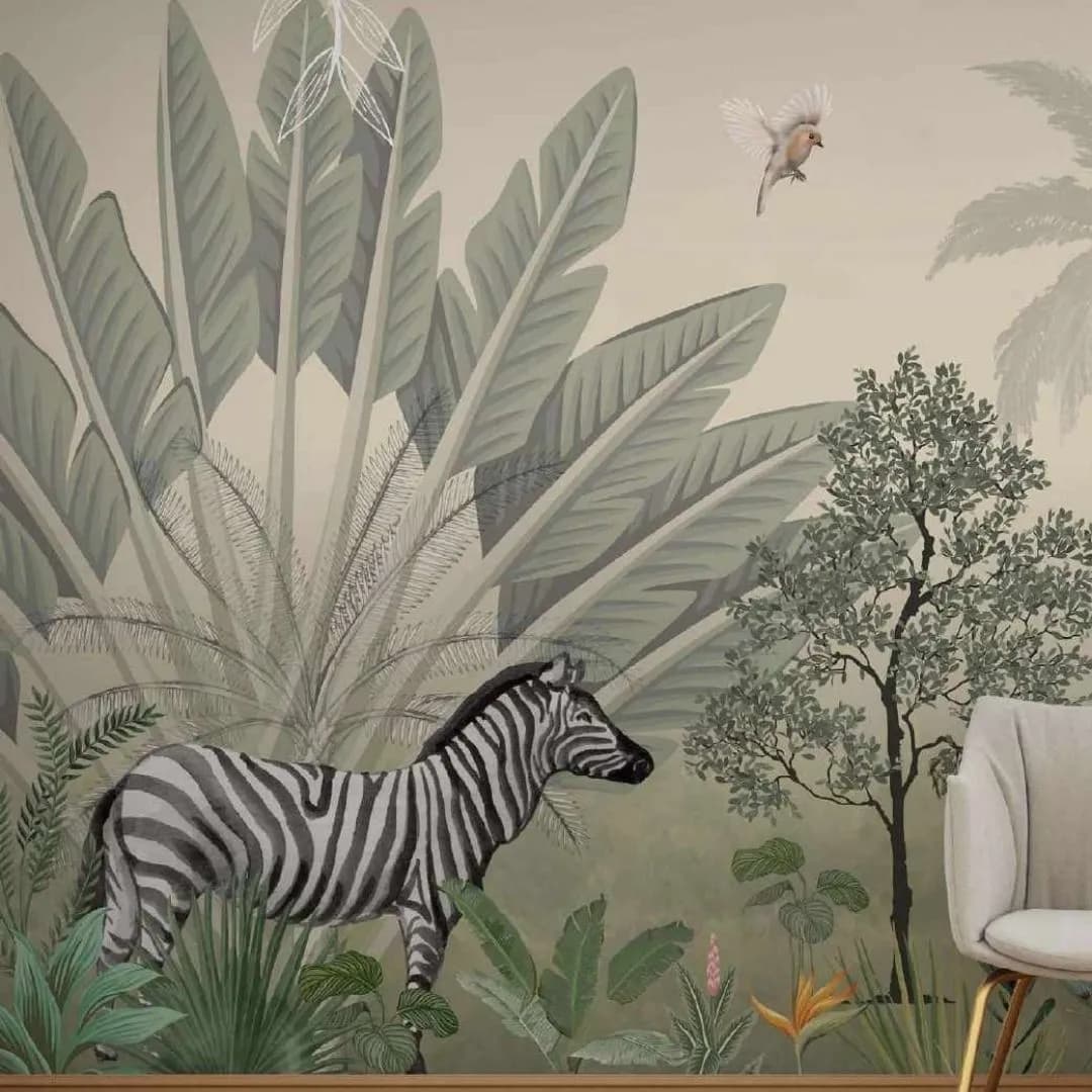 Transform Your Space with Alora Tropical Custom Wallpaper Collection