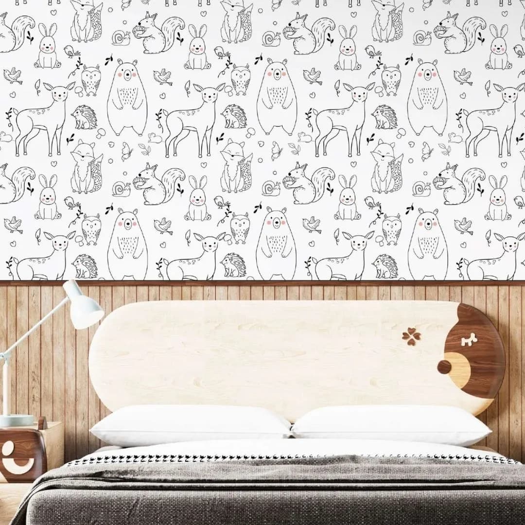 Kids Wallpaper Collection | Woodland Creaturest
