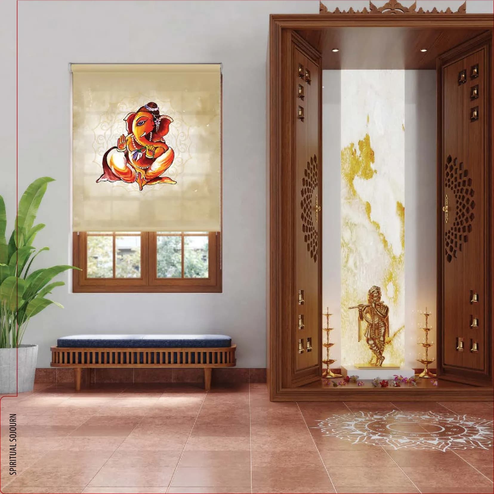 AD Printed Roller Blind – Stylish & Functional