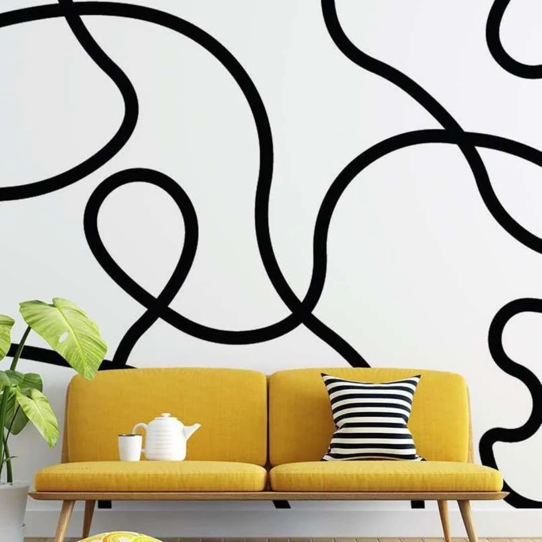 Twirl Abstract Wallpaper - Elevate Your Space with Intriguing Design