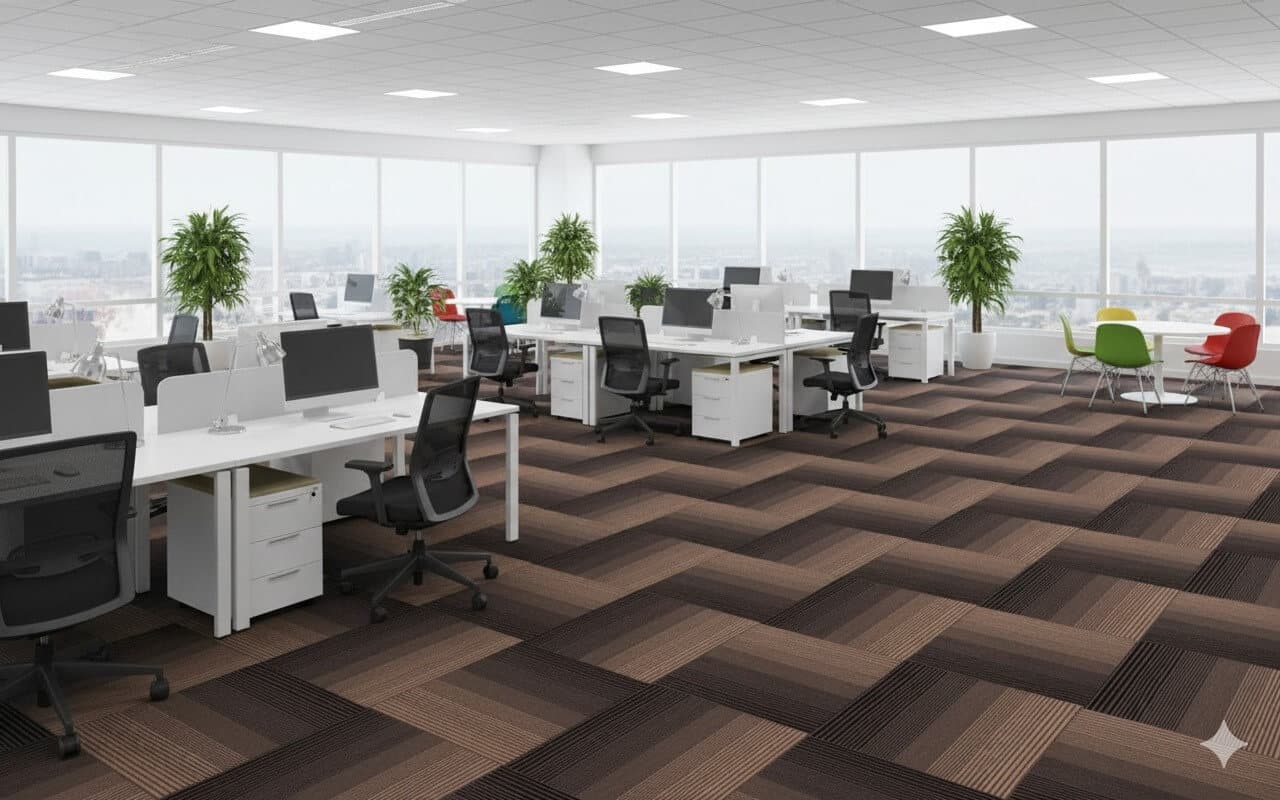 Beige Sweden Carpet Tiles – 604 | Durable & Stylish