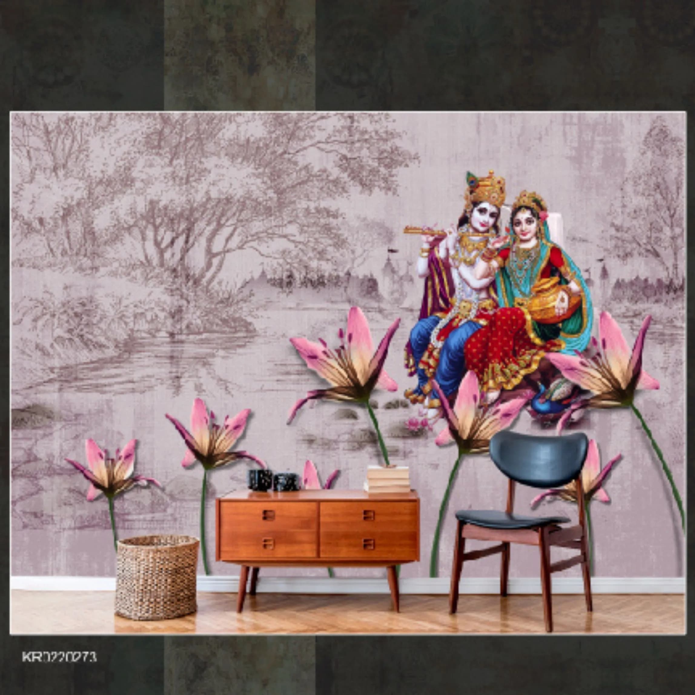 Alkemi Murals Kulture Customized Wallpaper | KR0220273