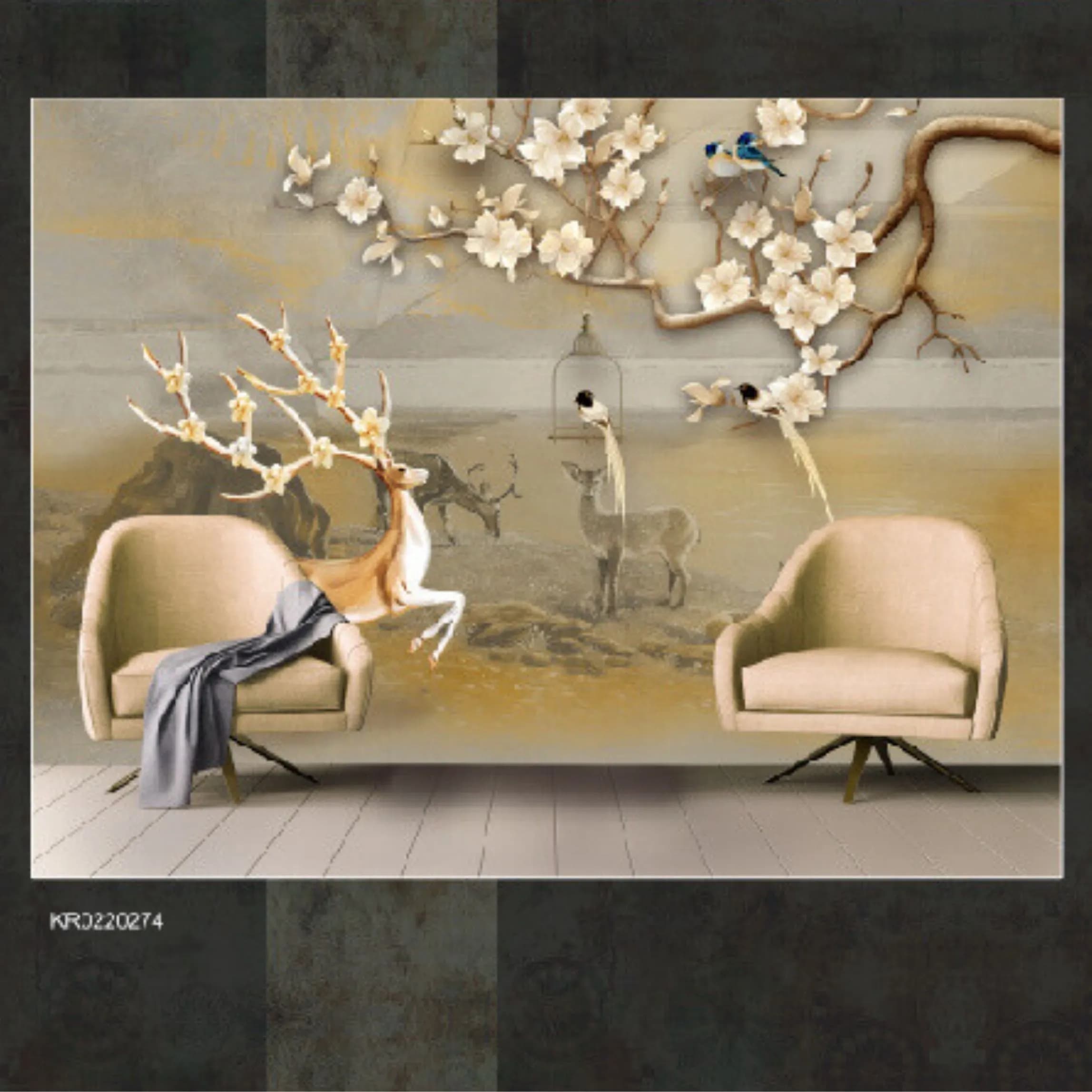 Alkemi Murals Kulture Customized Wallpaper | KR0220274