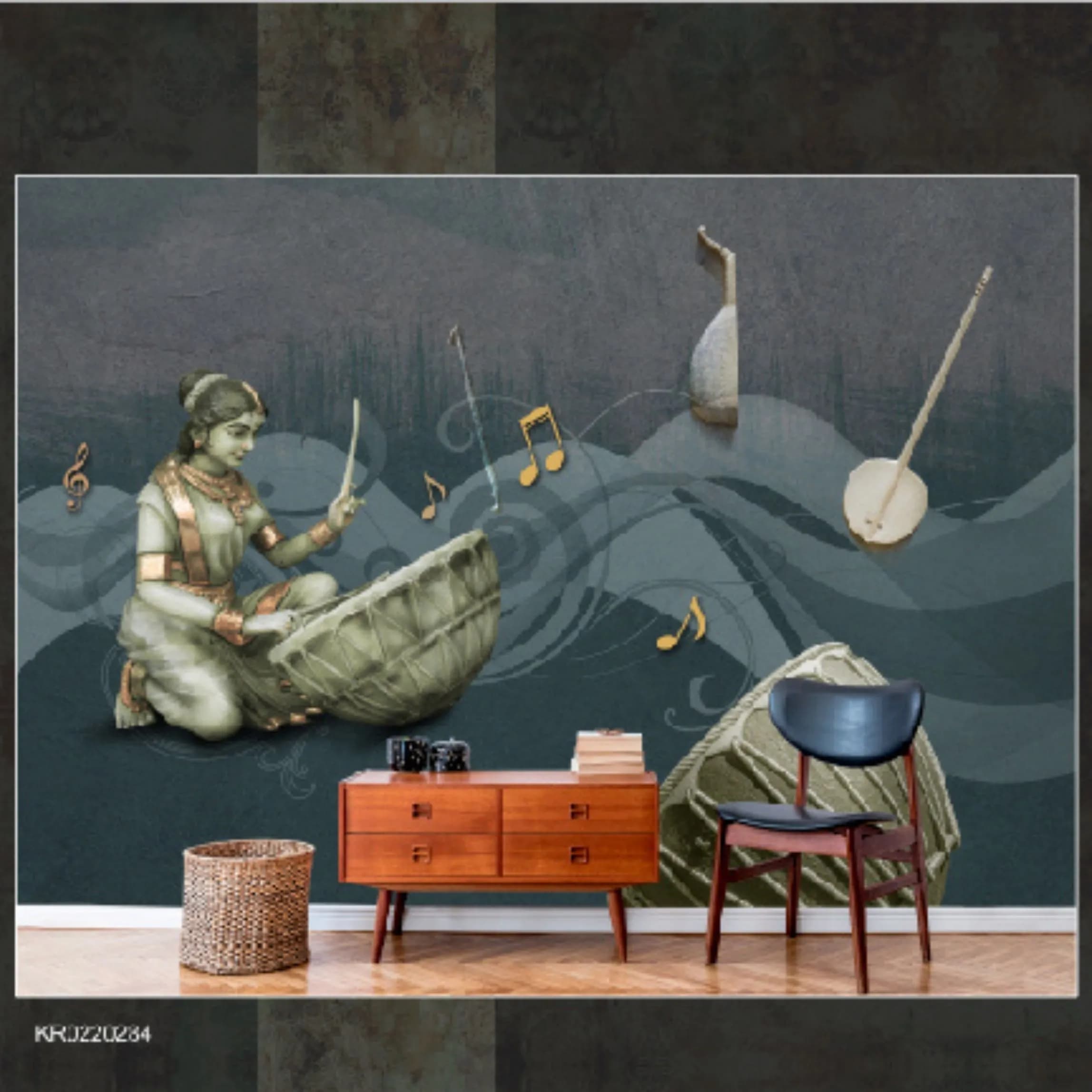 Alkemi Murals Kulture Customized Wallpaper | KR0220284