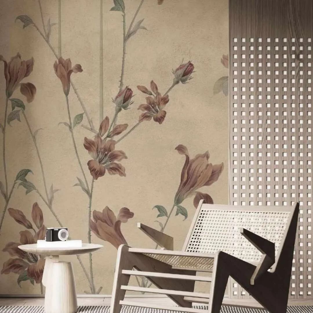 Lush Lily Tropical Wallpaper Collection - Vibrant & Customized Designs