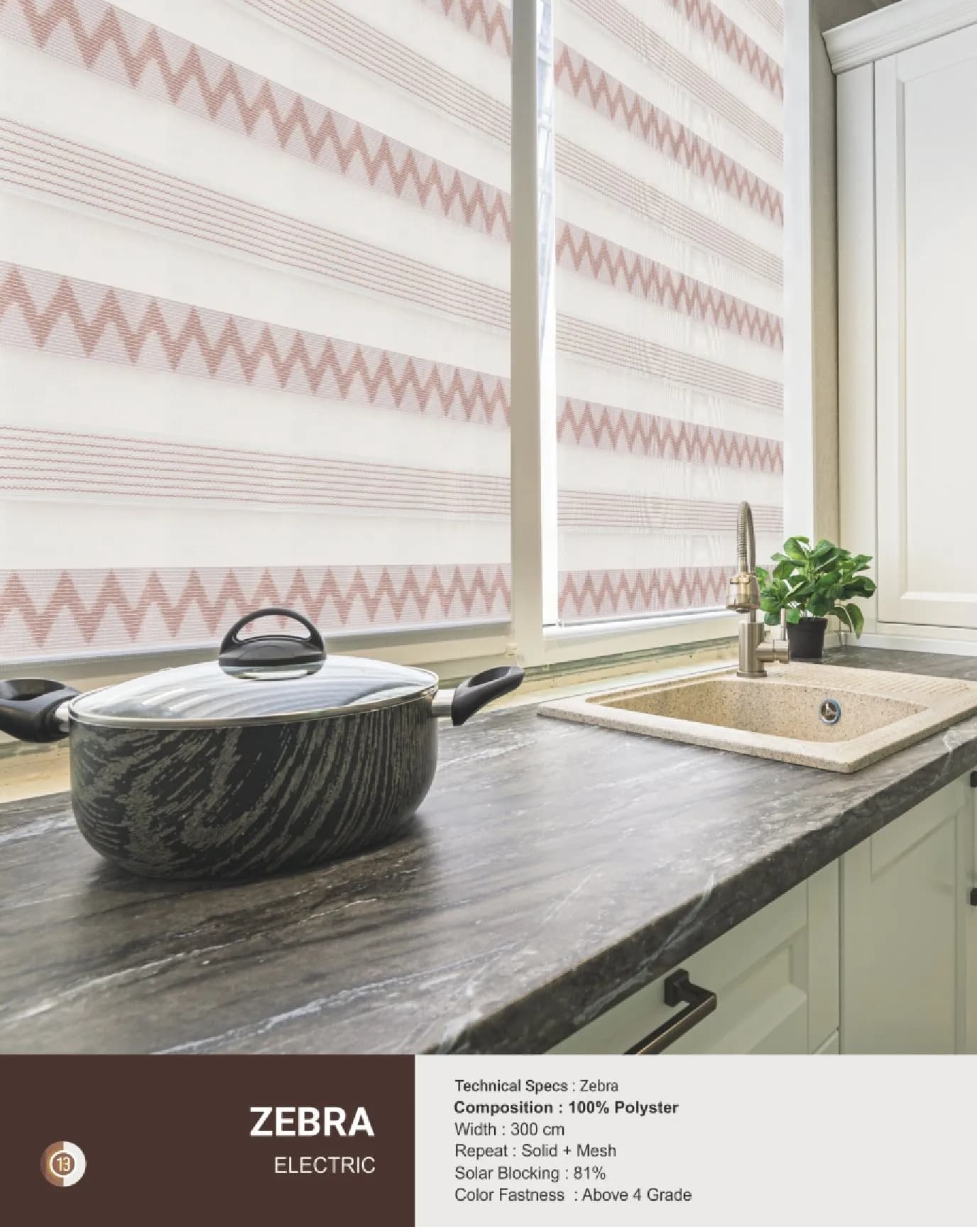 Johnson Zebra Window Blinds – ELECTRIC